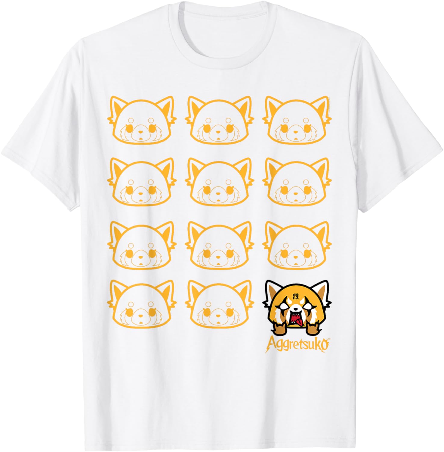 Aggretsuko Real T-Shirt for Fans – Comfortable Cartoon-themed Apparel - 7