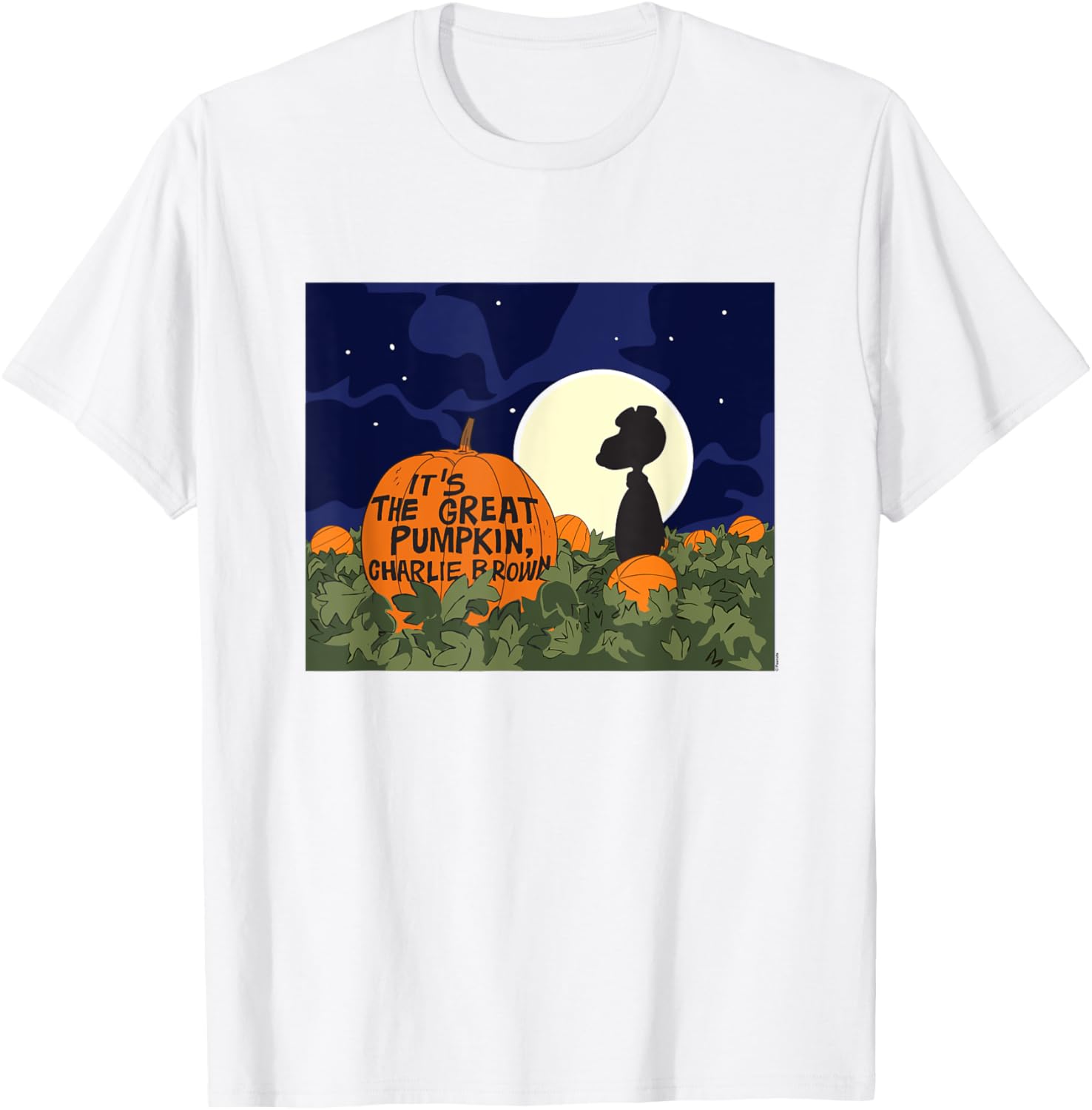 Peanuts Snoopy Its the Great Pumpkin T-Shirt for Fall Celebrations - 2