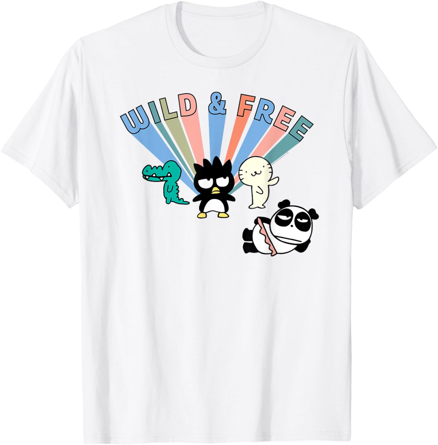 Badtz-Maru Wild and Free T-Shirt - Cute Graphic Tee for Fun Outfits - 5