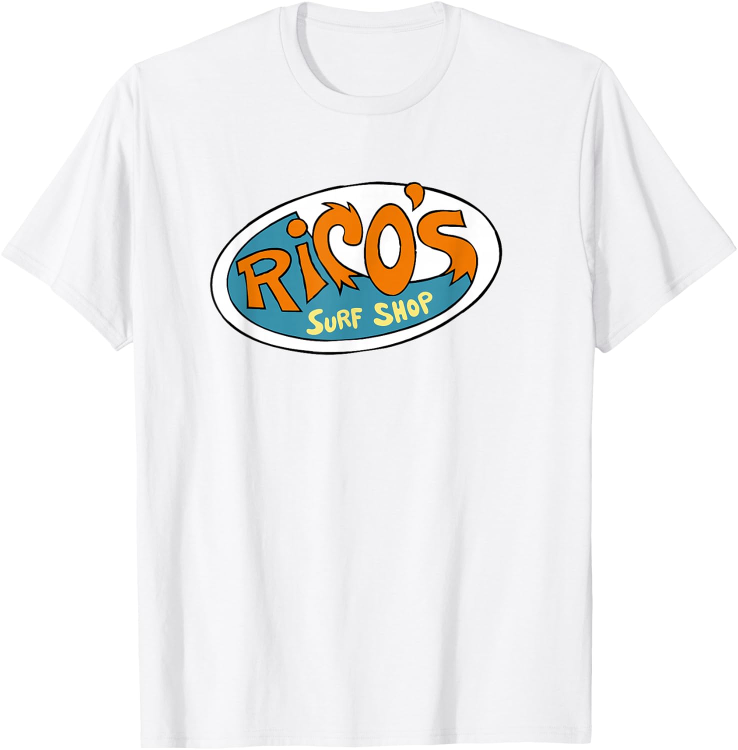 Hannah Montana Rico's Surf Shop Logo T-Shirt for Fans and Fashion Lovers - 4