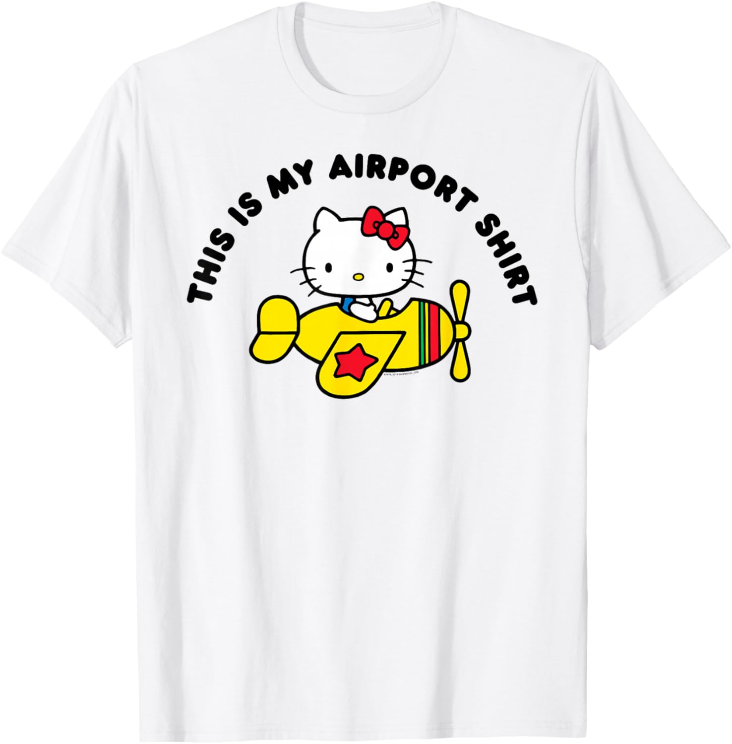 Hello Kitty Airport Tee Shirt Cute Graphic Top for Fans and Travel Lovers - 15
