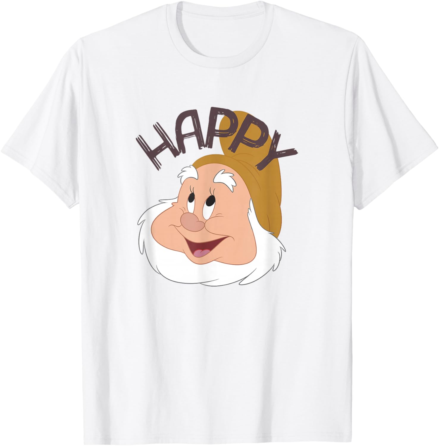 Disney Snow White Happy Face T-Shirt for Kids and Fans - Cute Design - 2