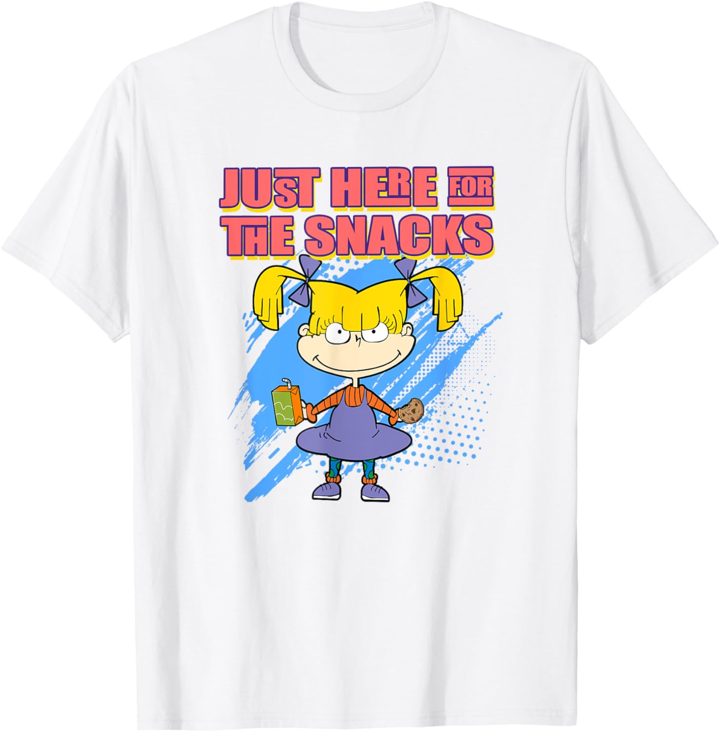 Mademark x Rugrats Angelica T-Shirt Just Here for the Snacks Apparel - 4