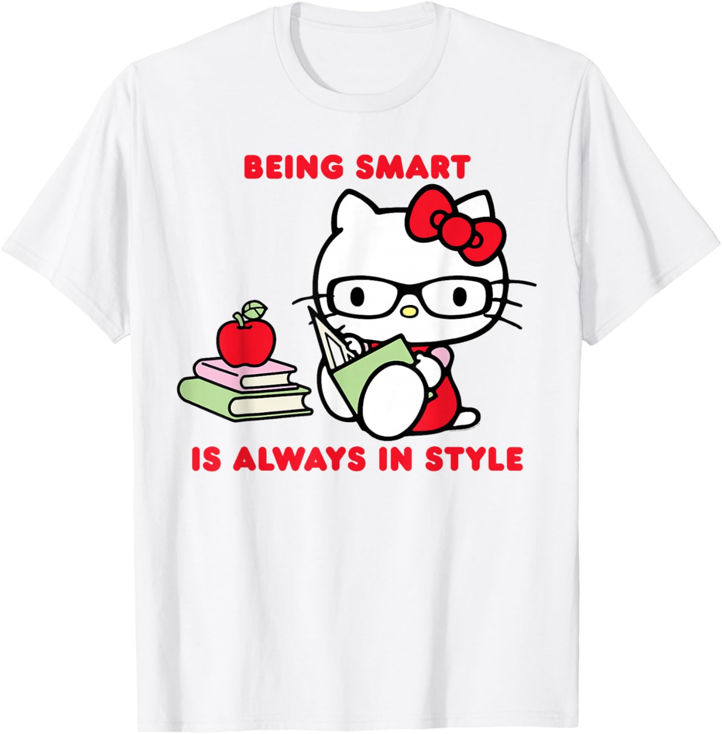 Hello Kitty Smart Is Always In Style Student T-Shirt for Kids - 5