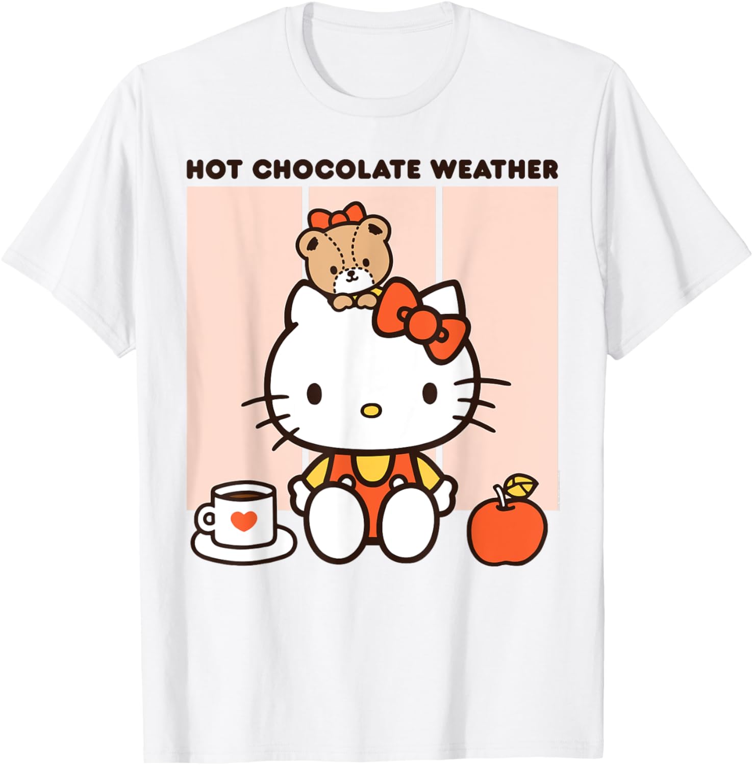 Hello Kitty Hot Chocolate Weather T-Shirt for Cozy Winter Style - 3