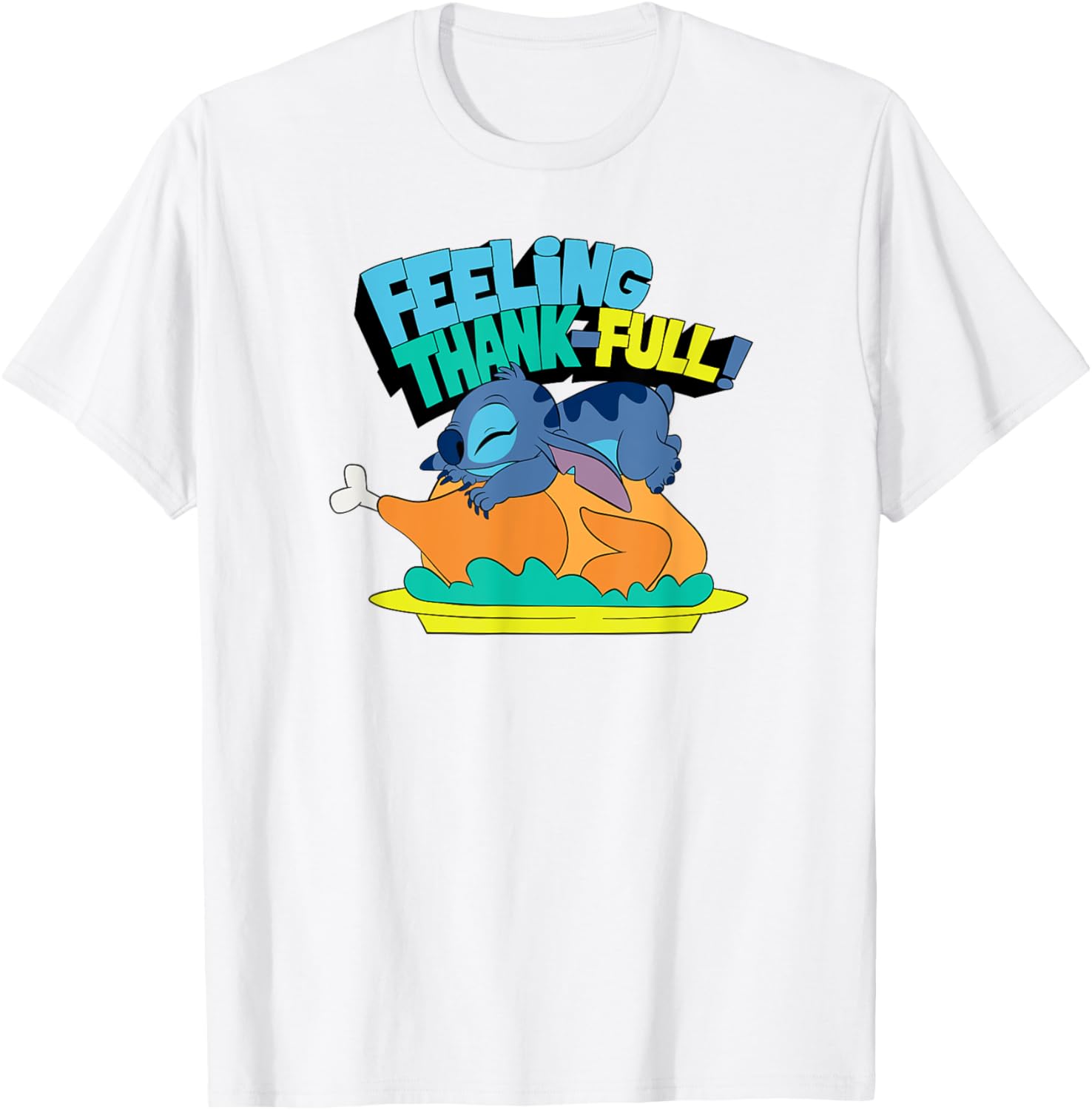 Thanksgiving Turkey Feeling Thank-full T-Shirt for Festive Style - 2