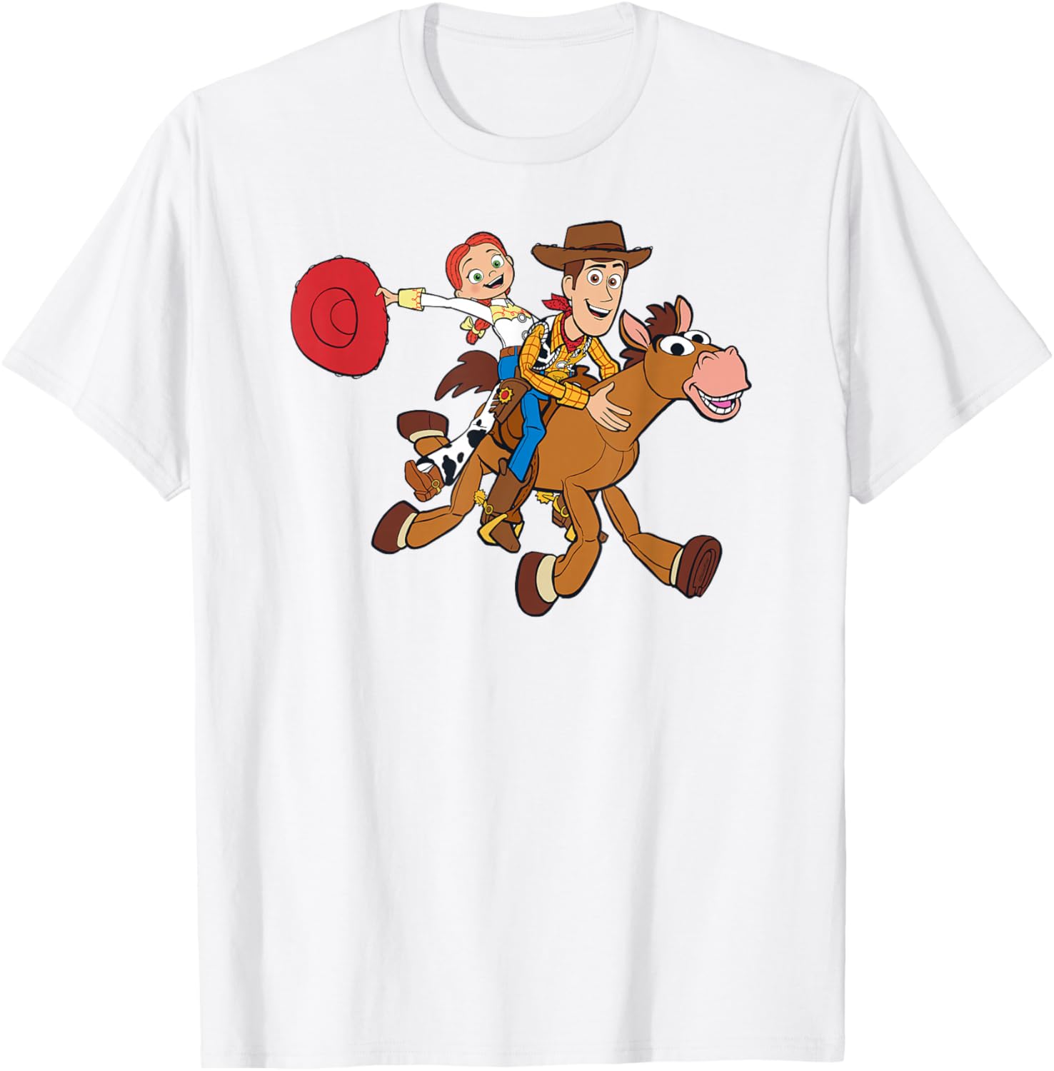 Toy Story Woody Jessie Bullseye T-Shirt Fun Kids Clothing Apparel - 6