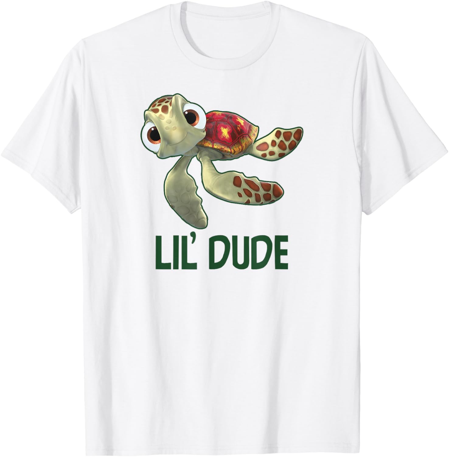 Disney Pixar Finding Nemo Lil' Dude Cool Son Big Chest Logo T-Shirt - 5