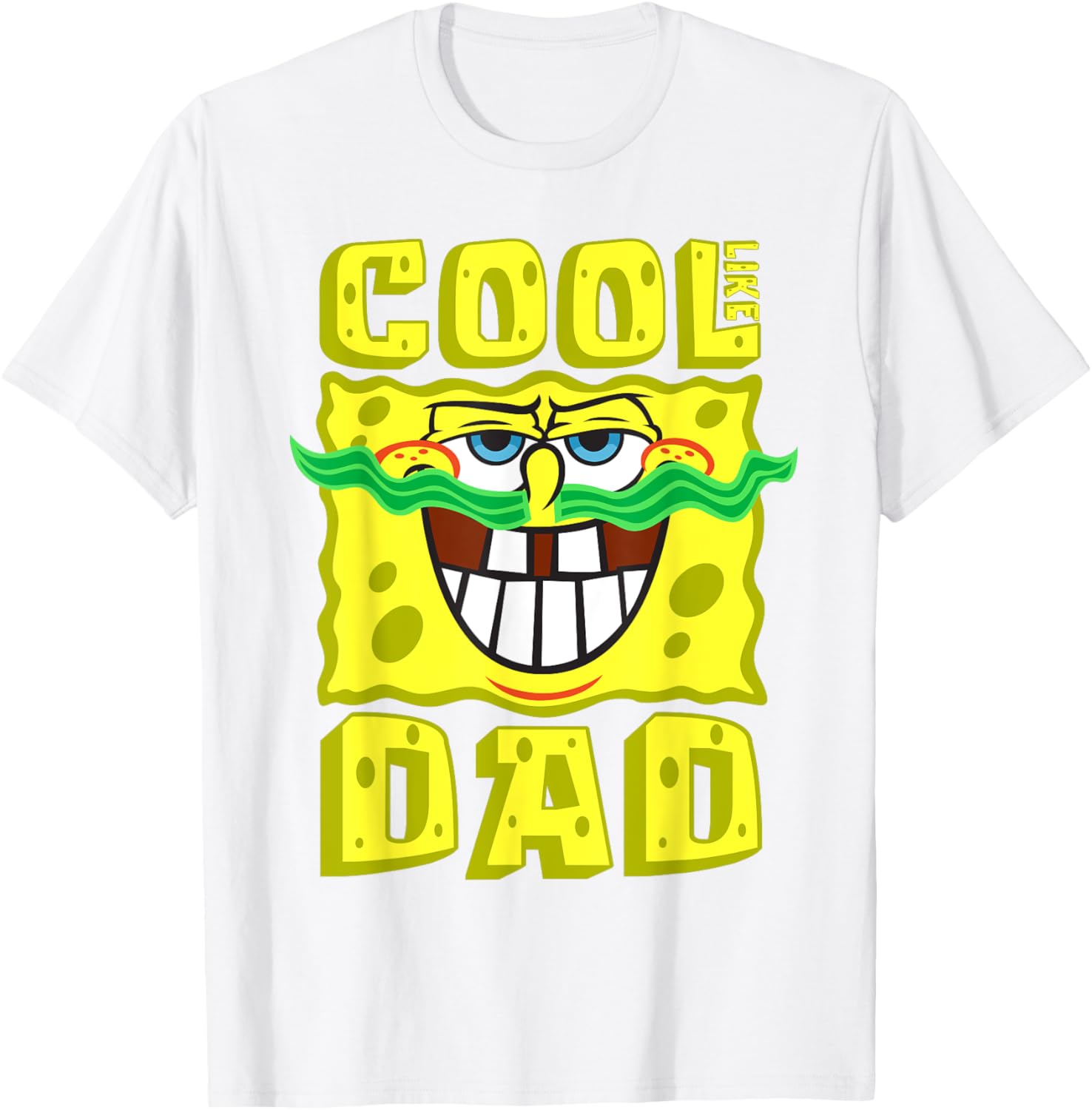 Mademark x SpongeBob SquarePants Matching Father Son Birthday T-Shirt - 3