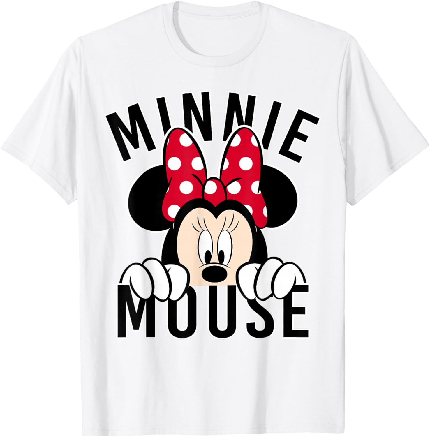 Disney Minnie Rock the Dots Peeking Minnie T-Shirt for Fun Fashion - 7