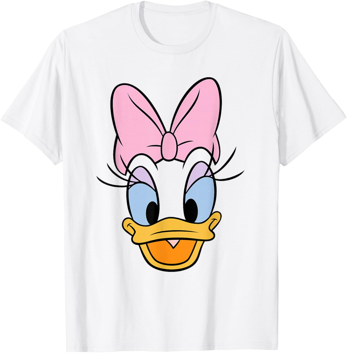 Disney Daisy Duck Big Face T-Shirt for Fun and Stylish Casual Wear - 1