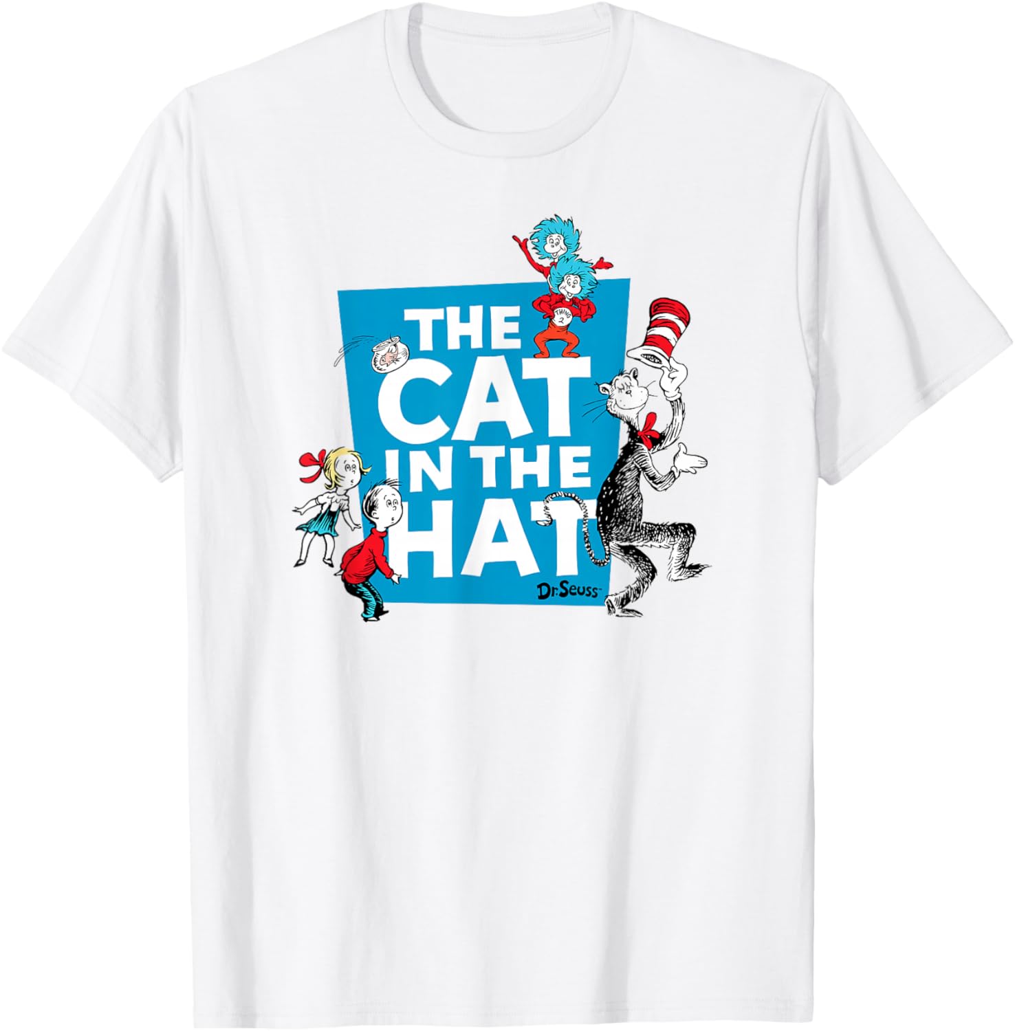 Dr. Seuss Cat in the Hat Characters T-Shirt for Kids and Adults - 10