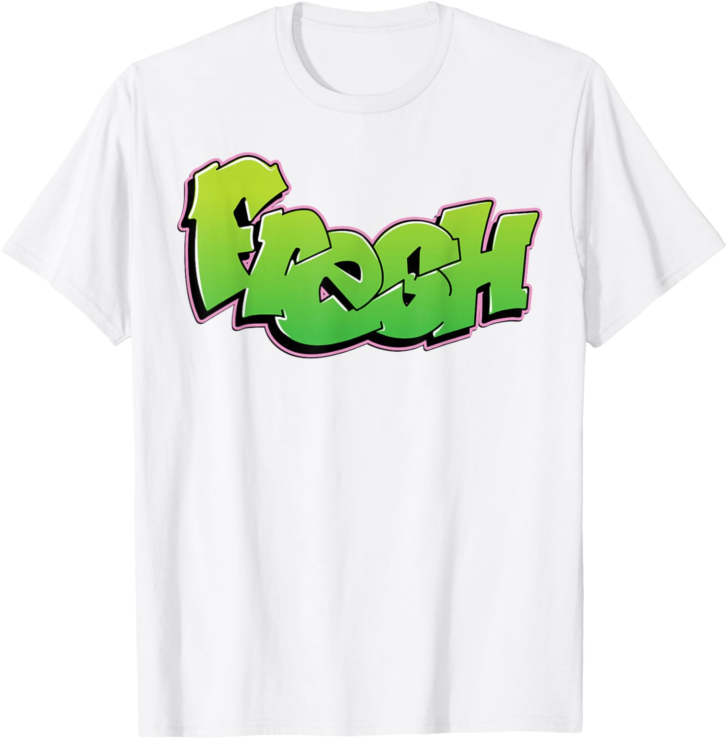 Fresh Graffiti Style Graphic T-Shirt for Trendy Fashion Lovers - 3