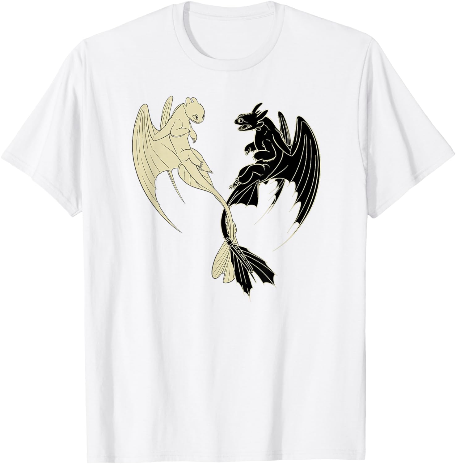 Light Fury Toothless T-Shirt from How to Train Your Dragon 3 - Fun Apparel - 9