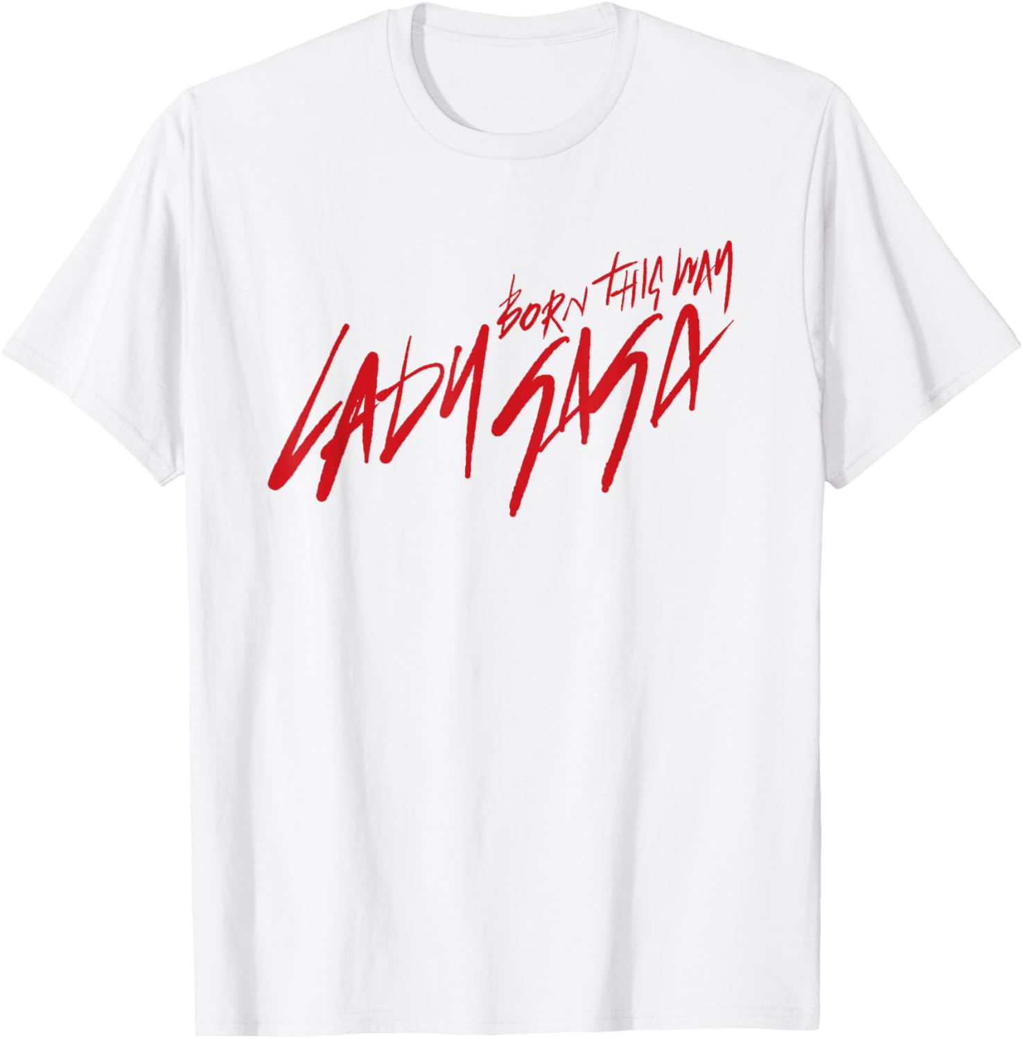 Official Lady Gaga Born This Way Logo T-Shirt for Fashion Fans - 2