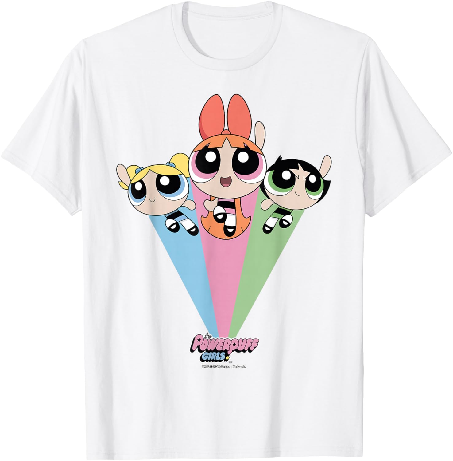 Powerpuff Girls Group Shot T-Shirt for Fans of Classic Cartoon Style - 12