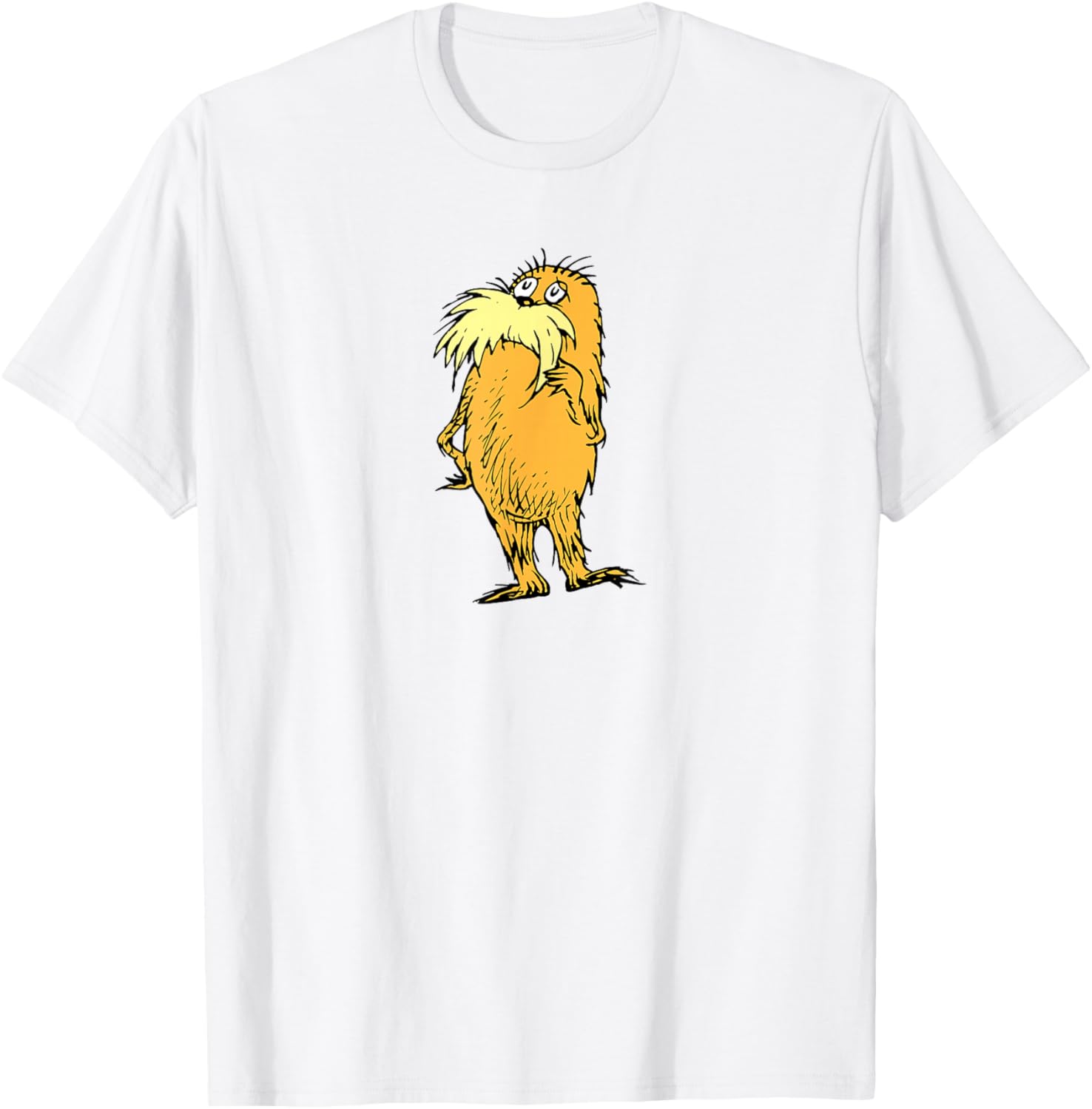 Dr. Seuss The Lorax Thinking T-Shirt for Kids and Adults - Fun Tee - 13