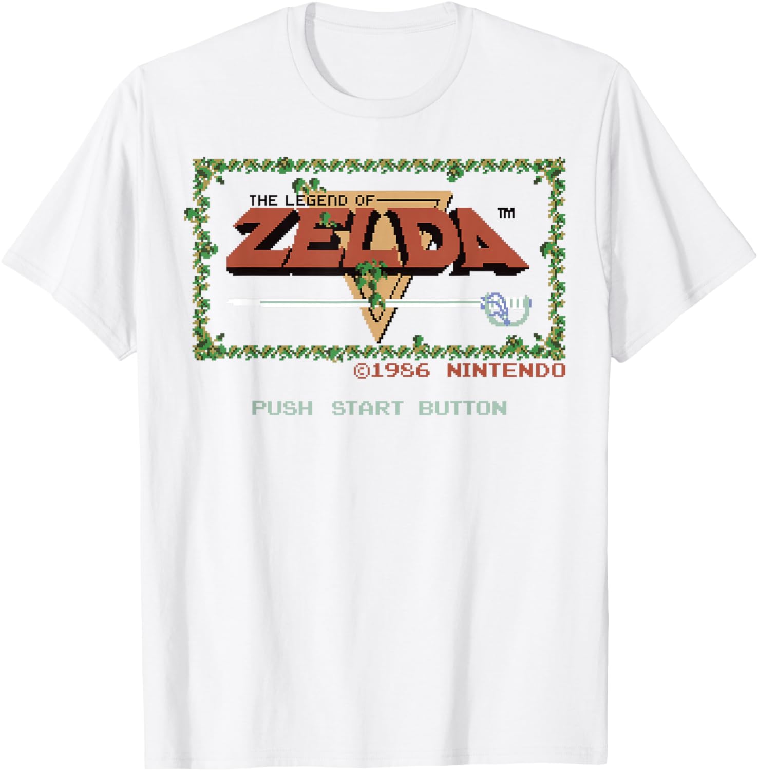 Nintendo Legend of Zelda Classic NES T-Shirt for Gaming Fans - 11