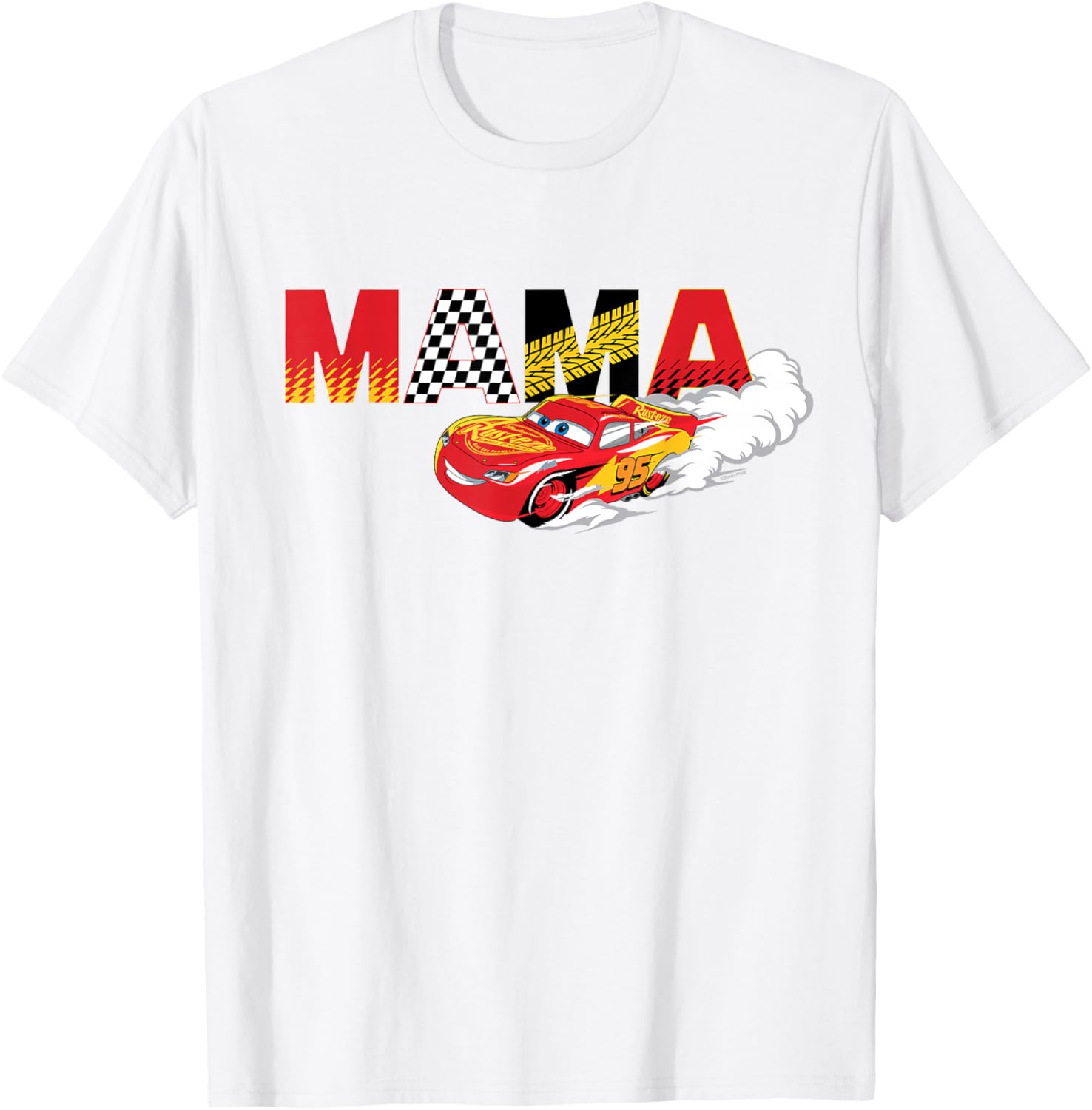 Disney Pixar Cars Mama Birthday Gift T-Shirt for Mother's Day Joy - 7