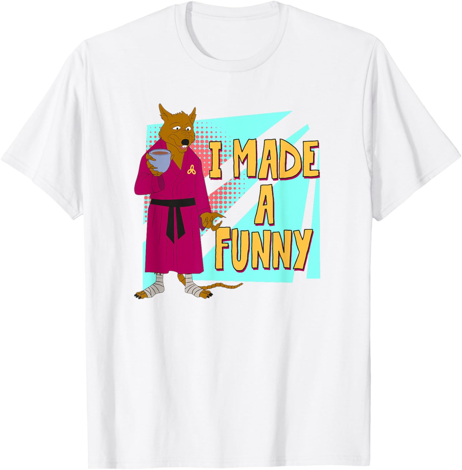Funny Splinter T-Shirt by Mademark and TMNT for Kids and Adults - 11