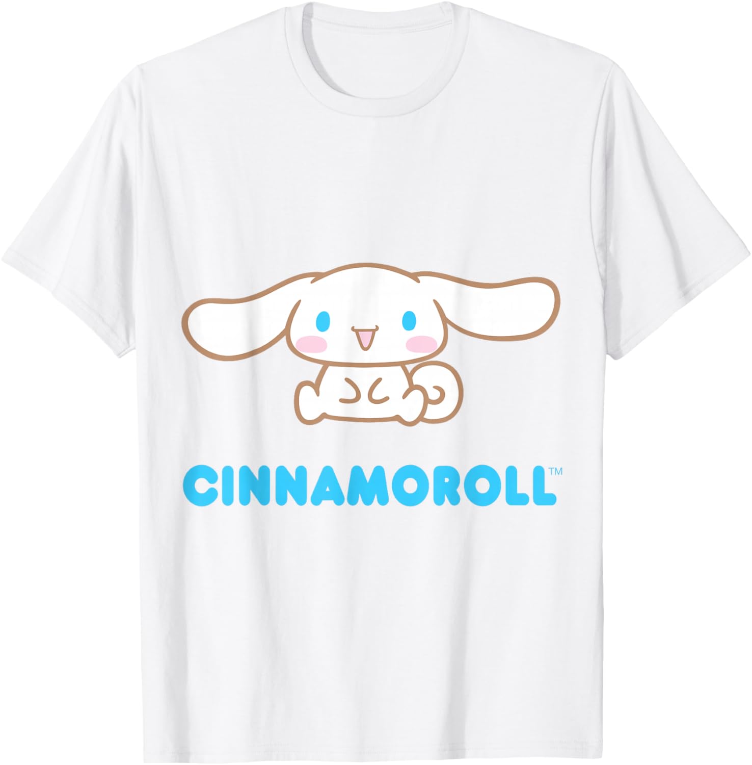 Cinnamoroll Front and Back T-Shirt in Black - Stylish Sanrio Apparel - 3