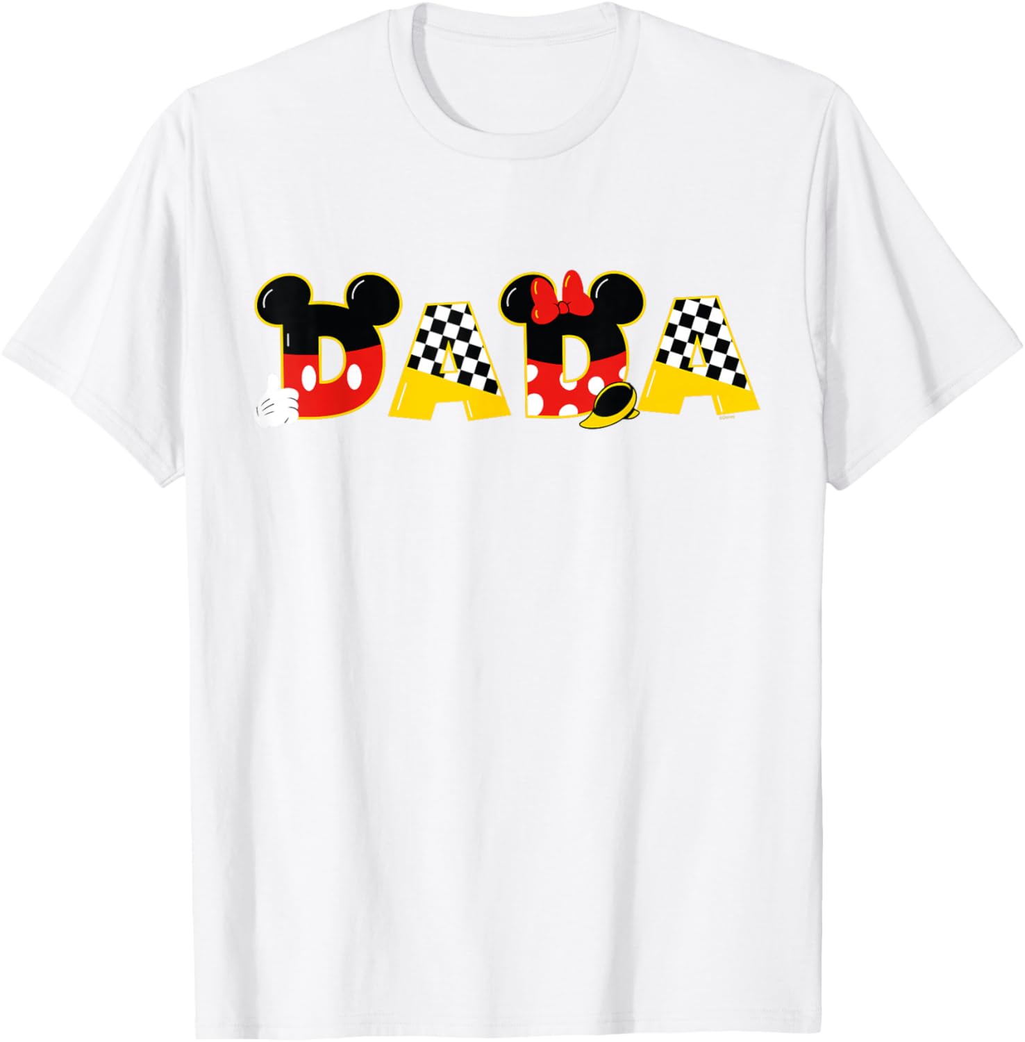 Disney Mickey Minnie Dada T-Shirt Perfect for Father's Day and Family Trips - 15