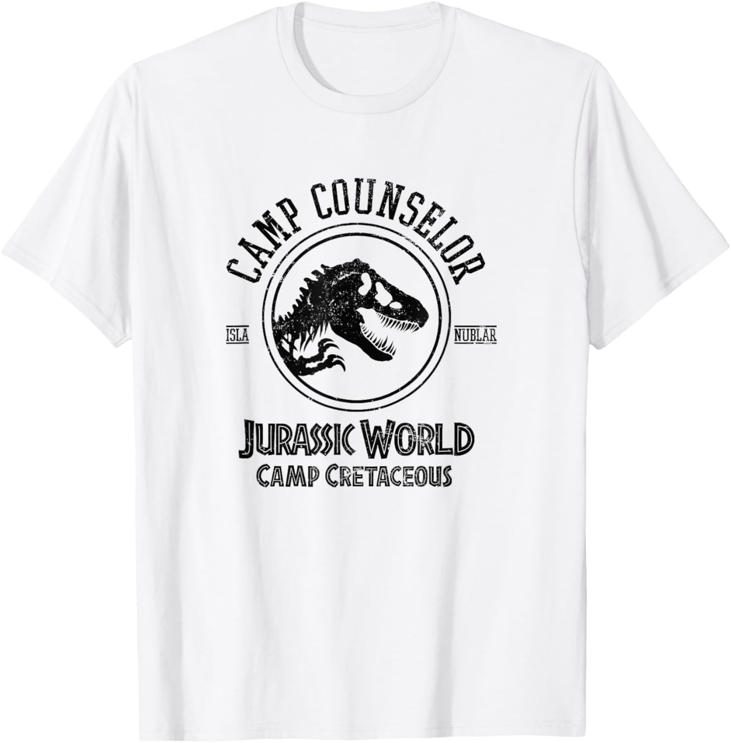 Jurassic World Camp Cretaceous Camp Counselor T-Shirt for Kids and Adults - 1