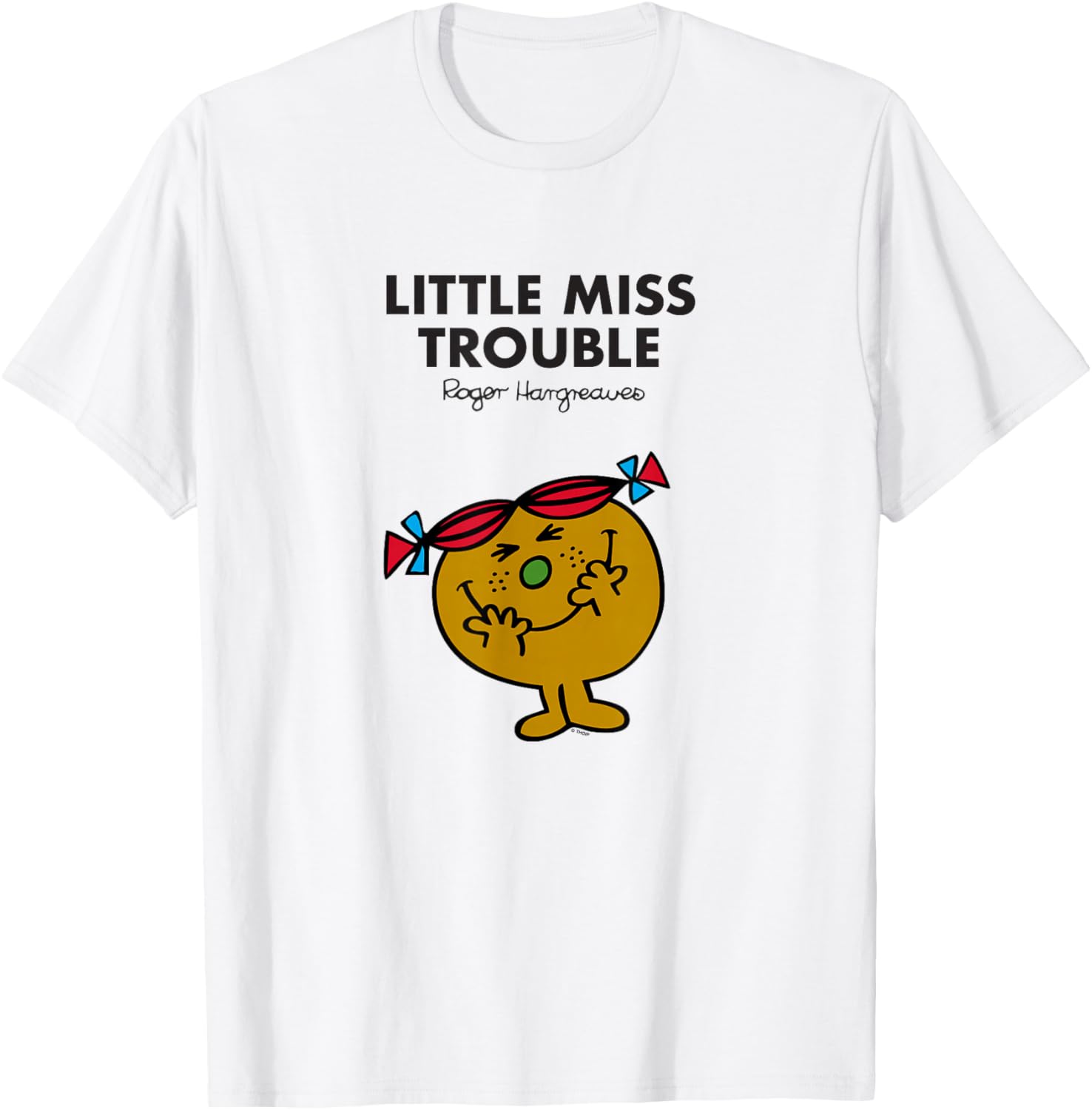 Mr Men Little Miss Trouble T-Shirt Fun and Colorful Kids Apparel - 2