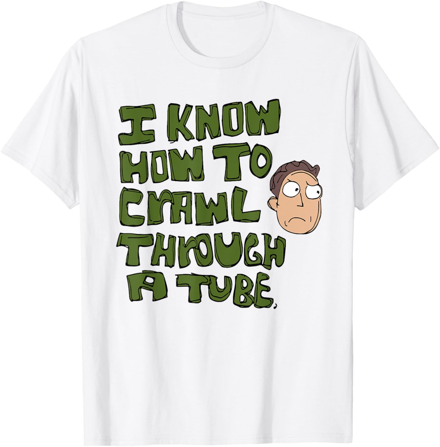 Mademark x Rick and Morty I Know How To Crawl Through a Tube T-Shirt - 3