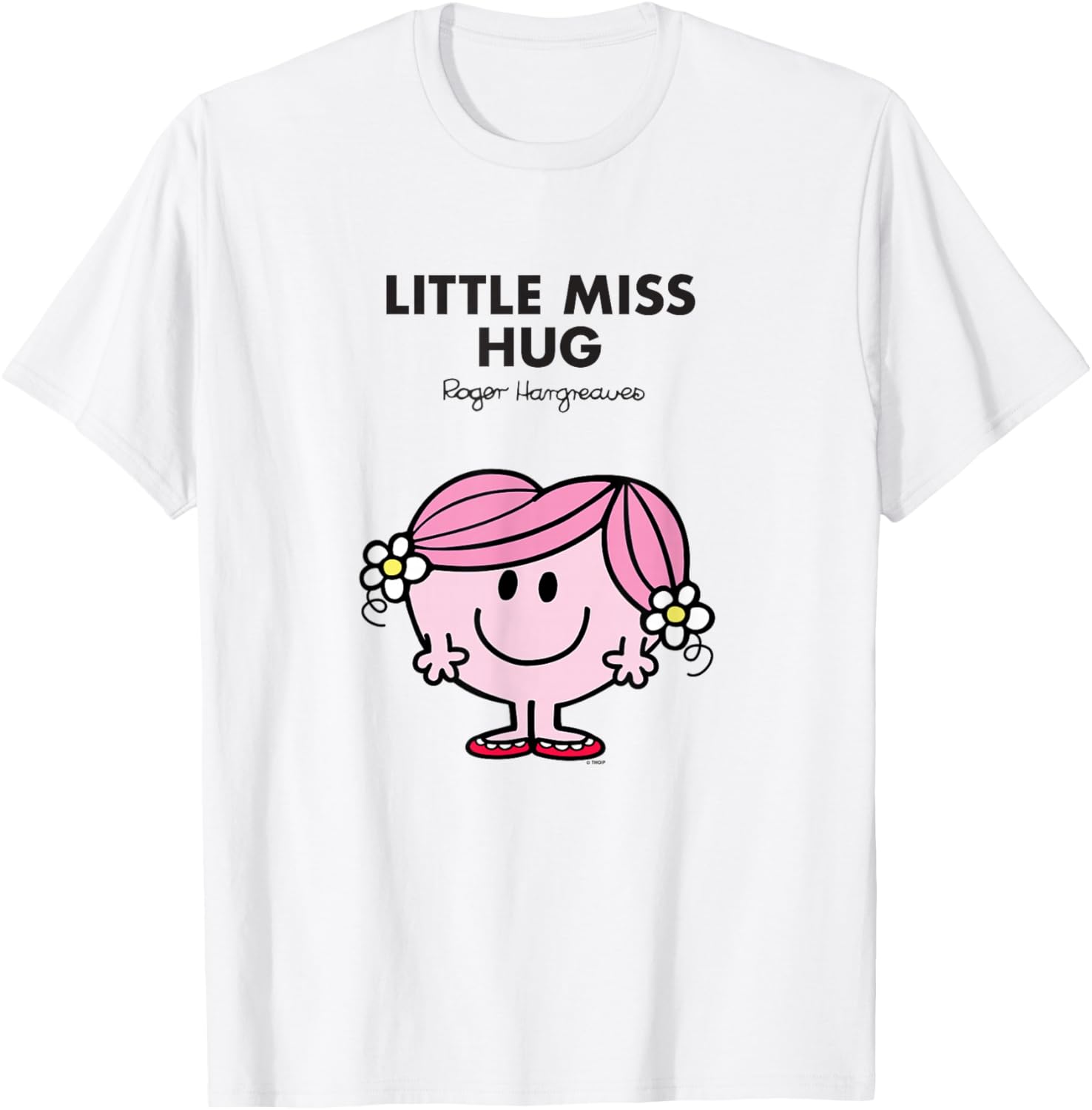 Mr. Men Little Miss Hug T-Shirt for Kids – Soft and Fun Graphic Tee - 2
