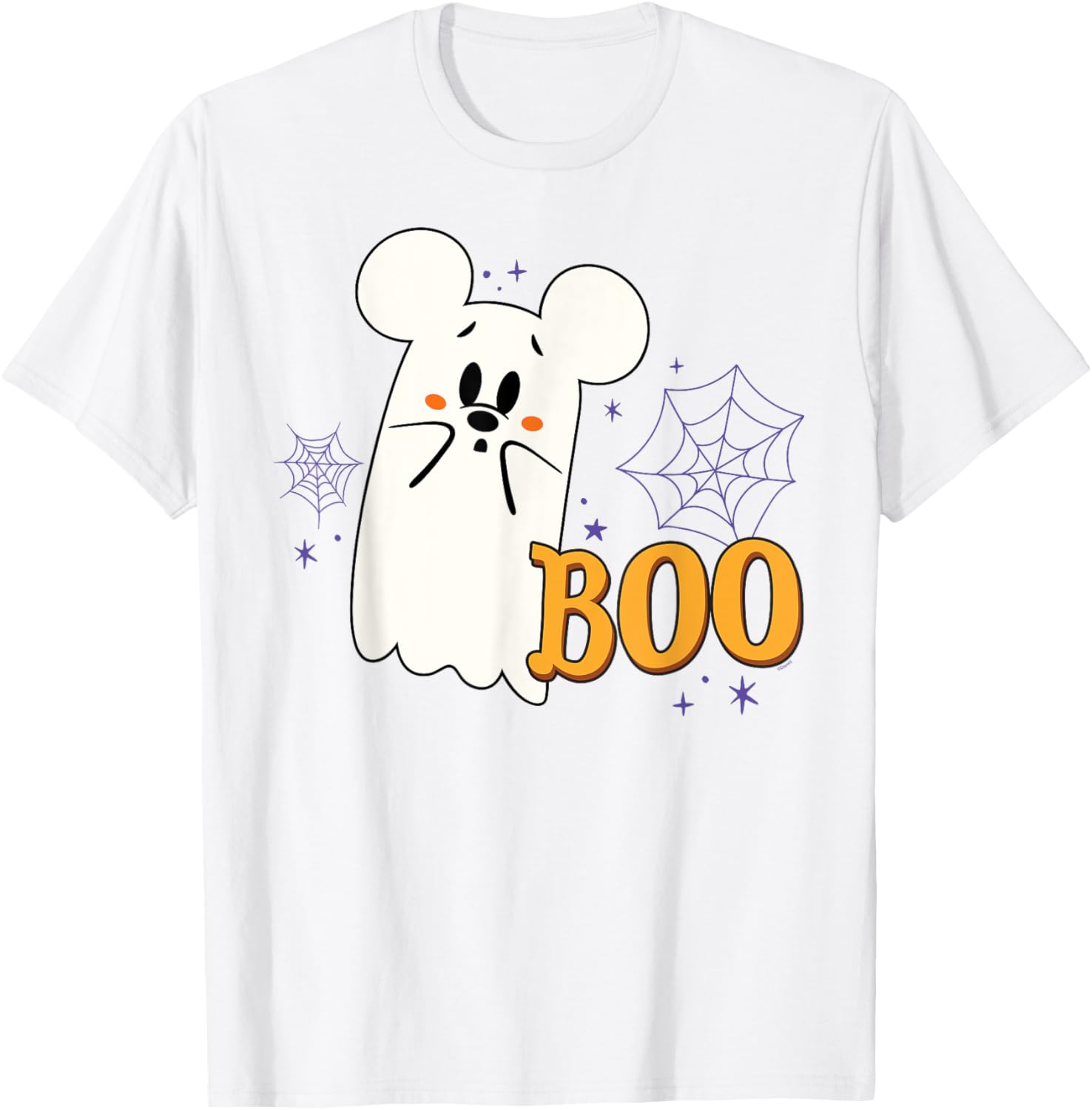 Cute Mickey Mouse Halloween Ghost T-Shirt for Kids and Adults - 10