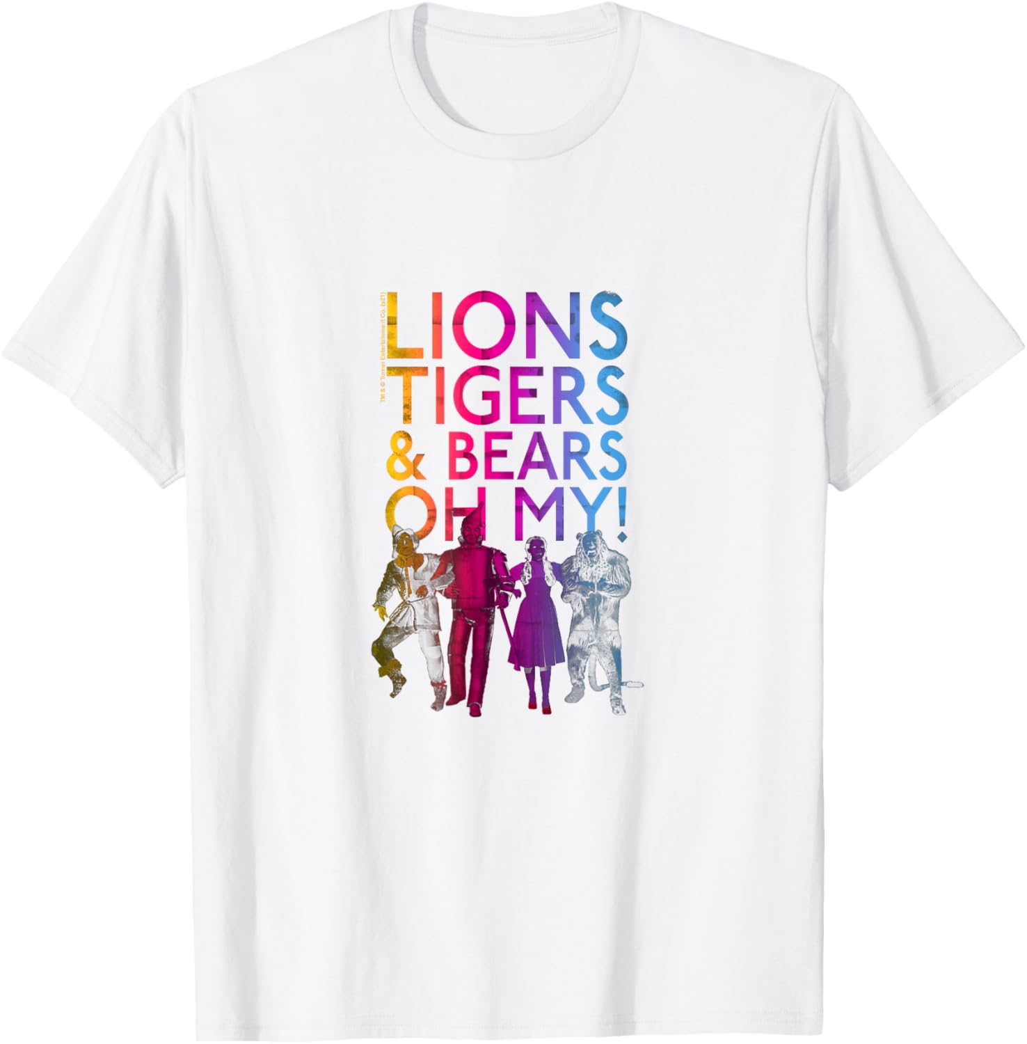 Wizard of Oz Lions Tigers and Bears T-Shirt for Fans of Adventure - 3