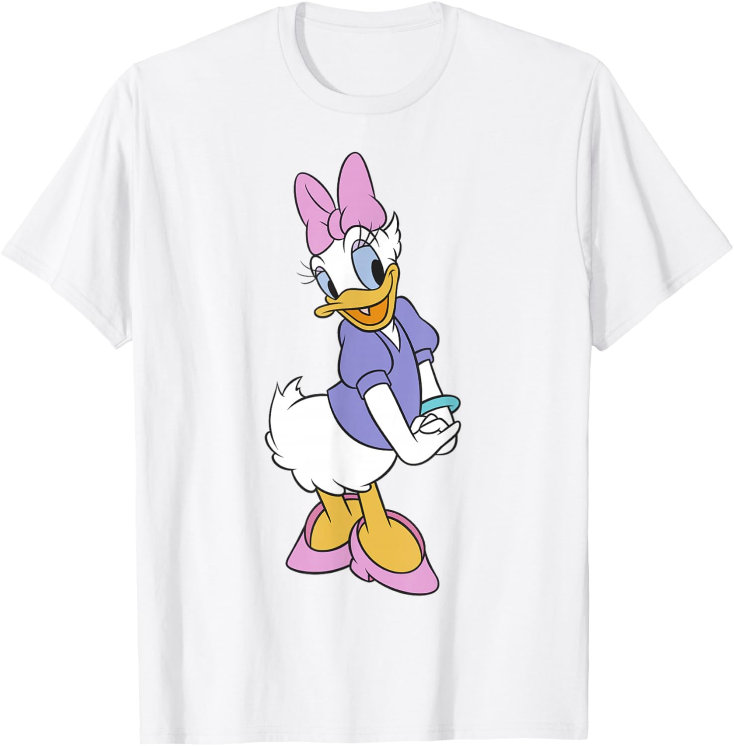 Daisy Duck Traditional Portrait T-Shirt for Disney Fans and Collectors - 7