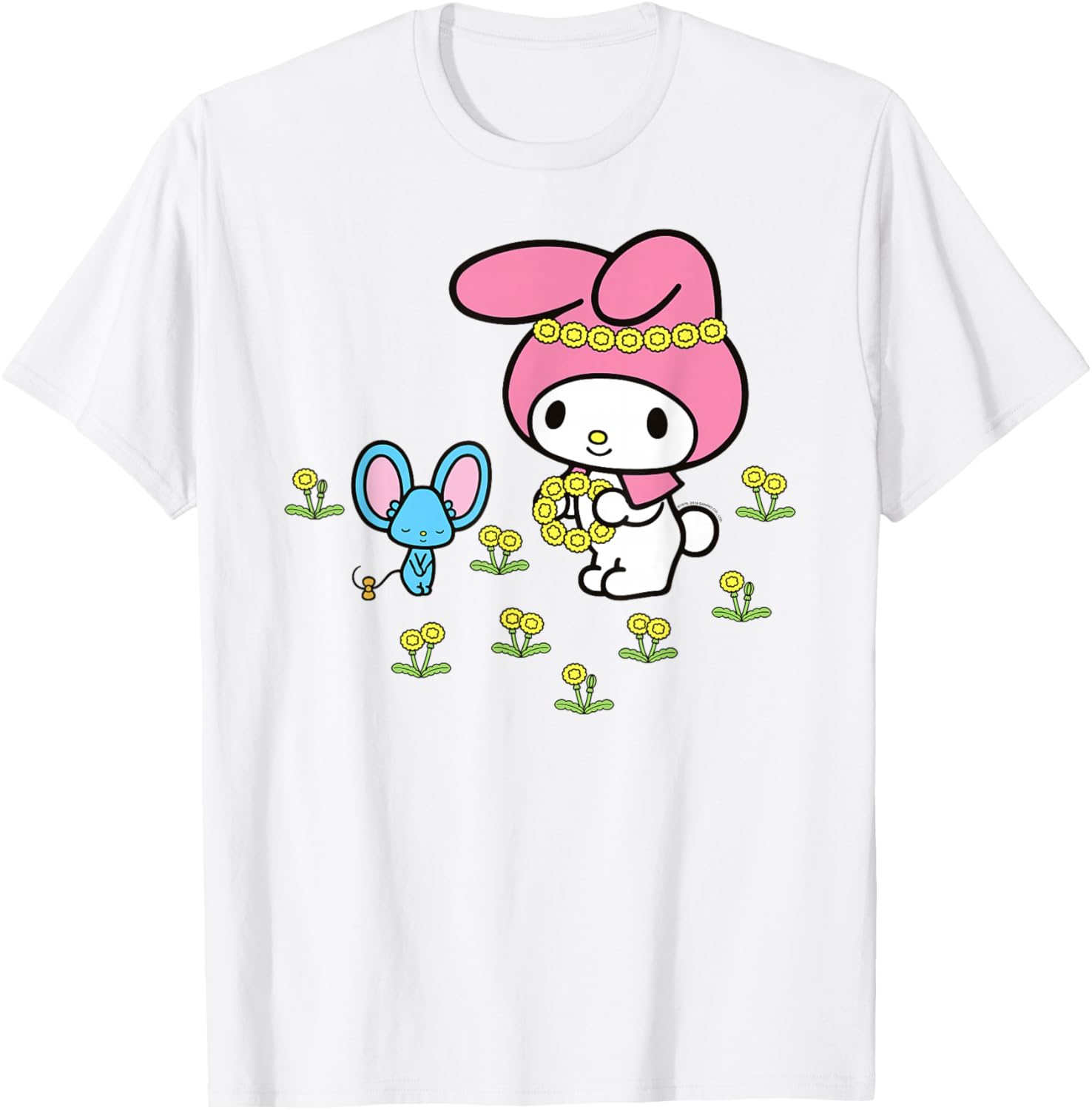 My Melody Flower Crown T-Shirt for Fun and Stylish Outfits - 18