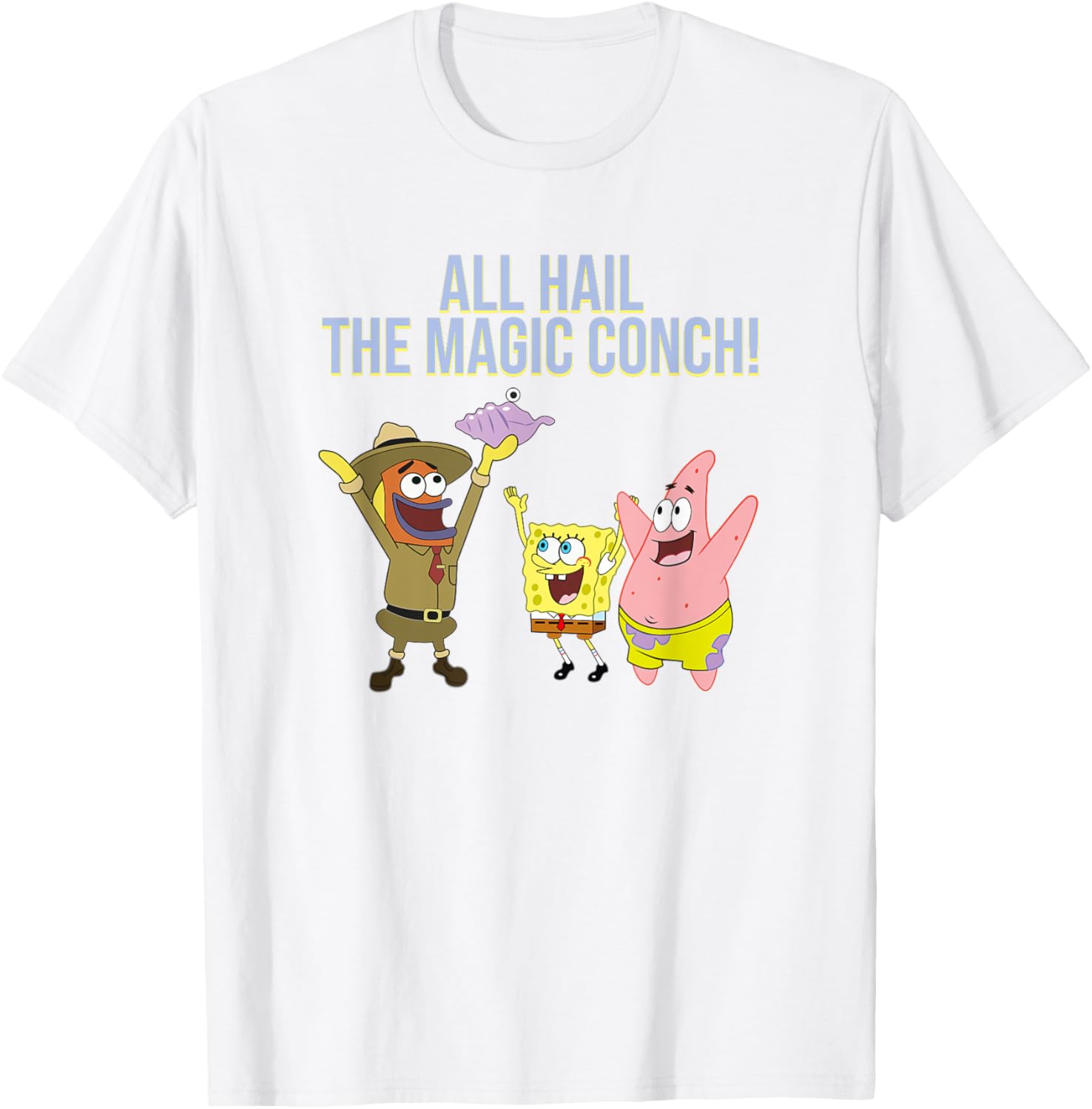 Mademark SpongeBob SquarePants Magic Conch T-Shirt for Fun Fans - 15