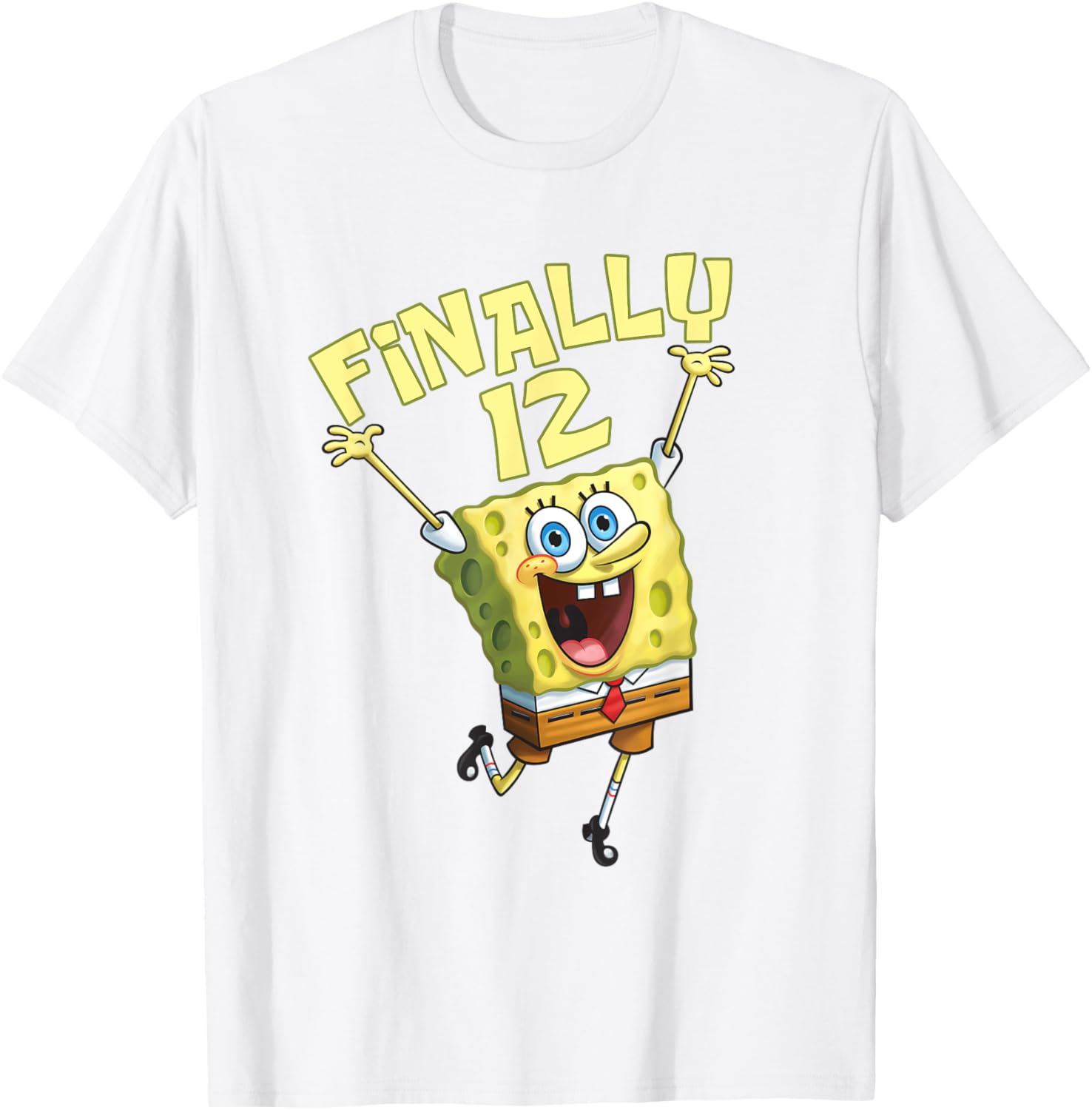 Mademark x SpongeBob SquarePants 12th Birthday T-Shirt for Kids - 23