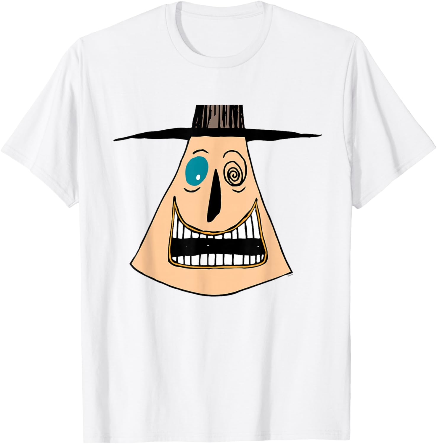 Disney The Nightmare Before Christmas Mayor Big Face T-Shirt for Fans - 4
