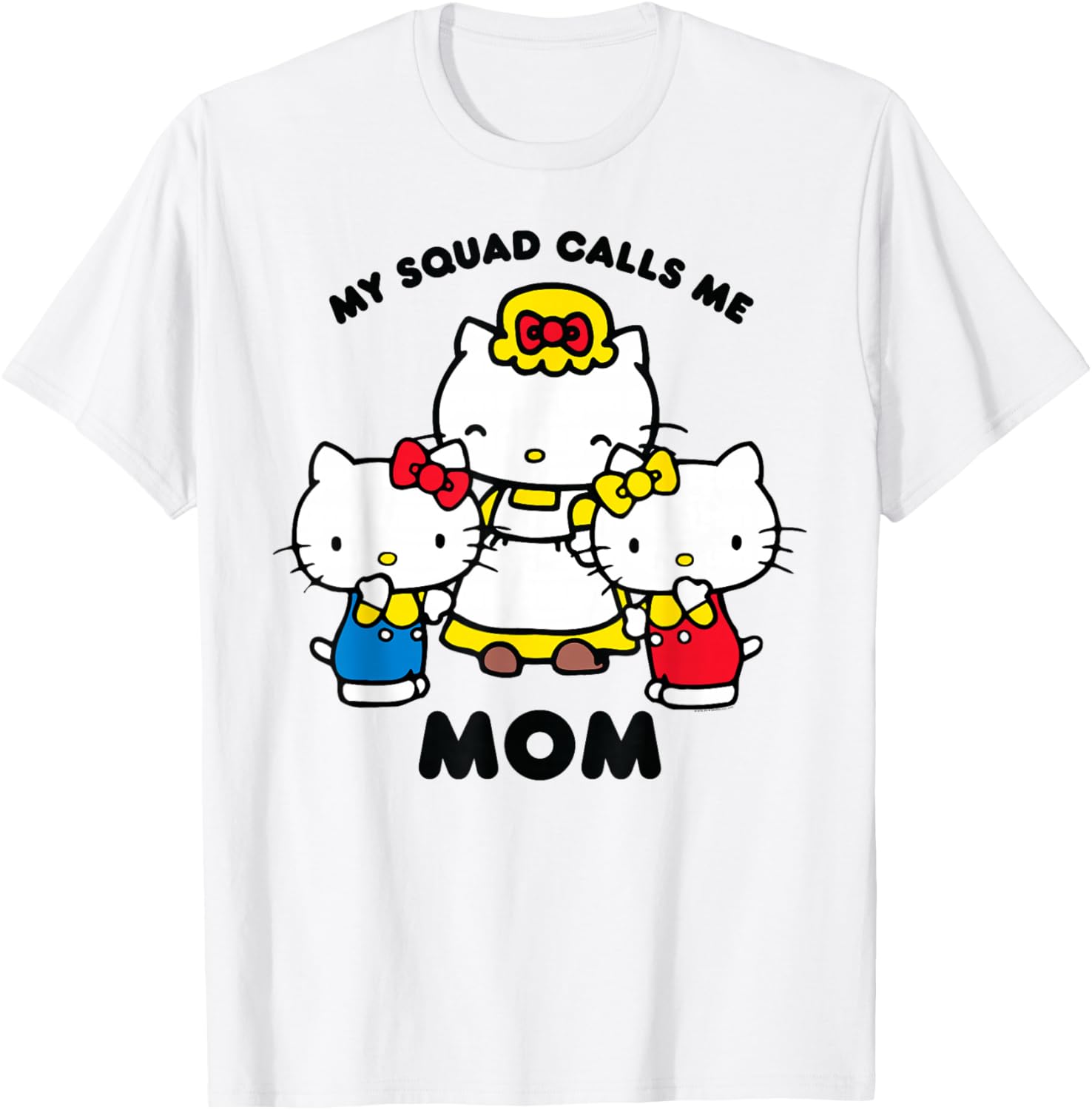 Hello Kitty Mom Squad T-Shirt for Stylish Moms - Cute and Comfy Clothing - 15
