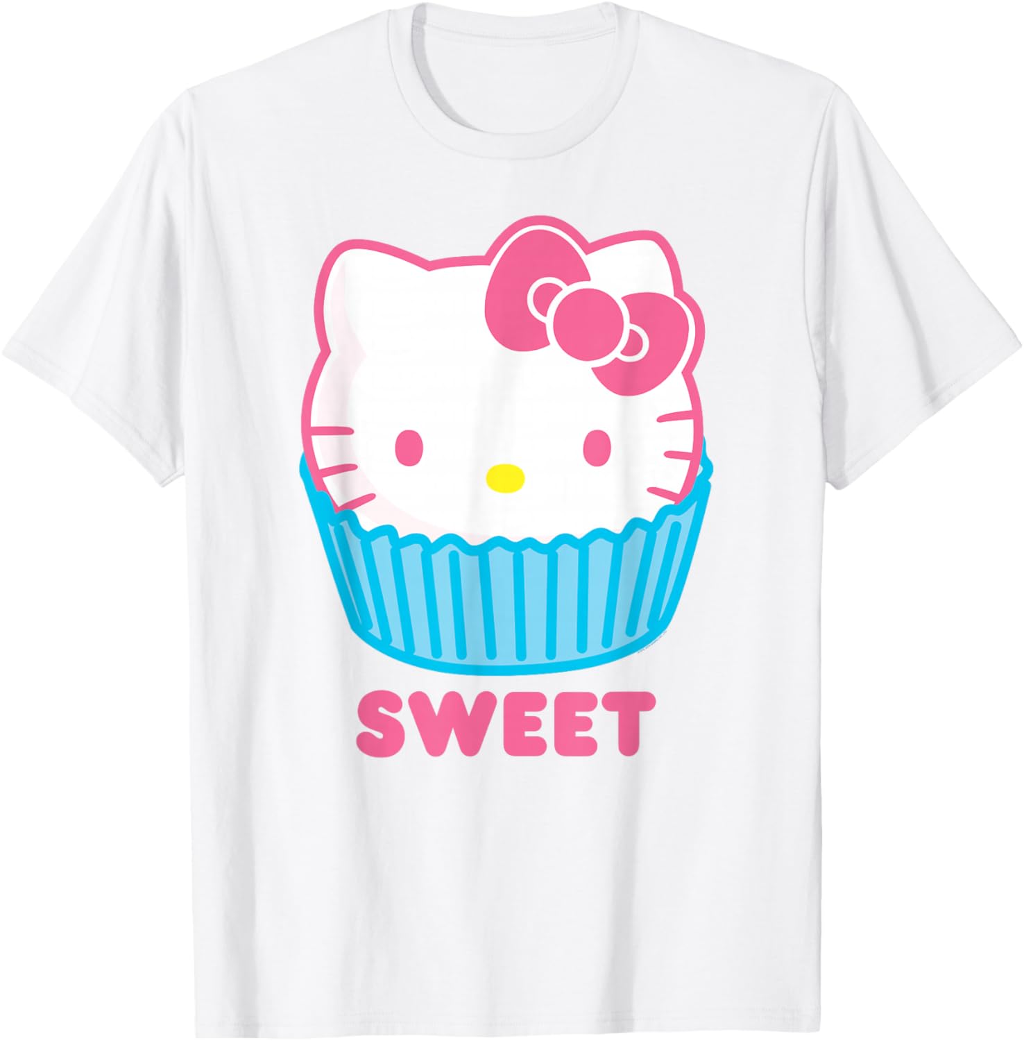 Hello Kitty Sweet Cupcake T-Shirt for Fun Fashion Lovers - 13