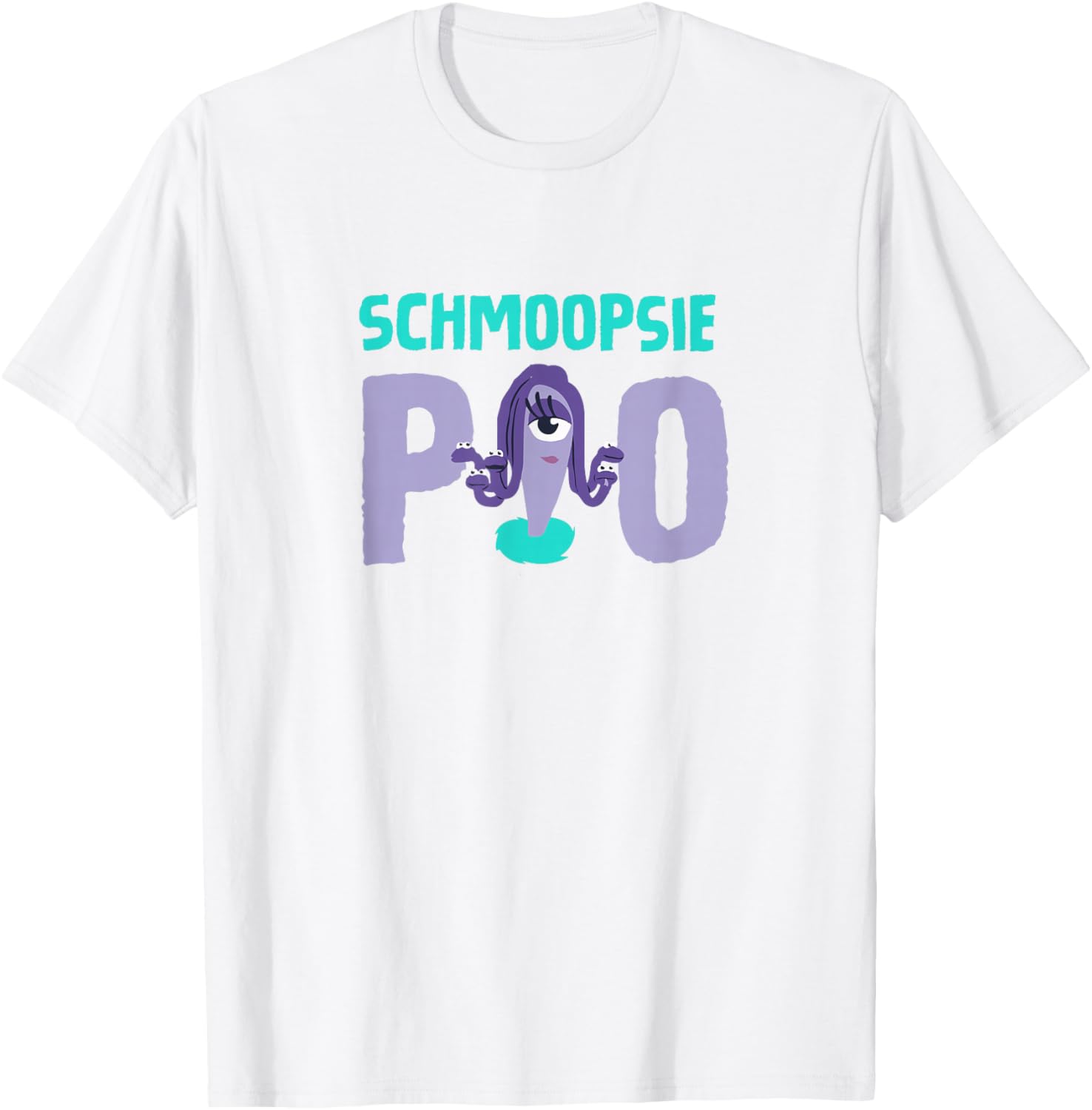 Disney Monsters Inc Celia Schmoopsie Poo T-Shirt Fun Apparel for Fans - 5