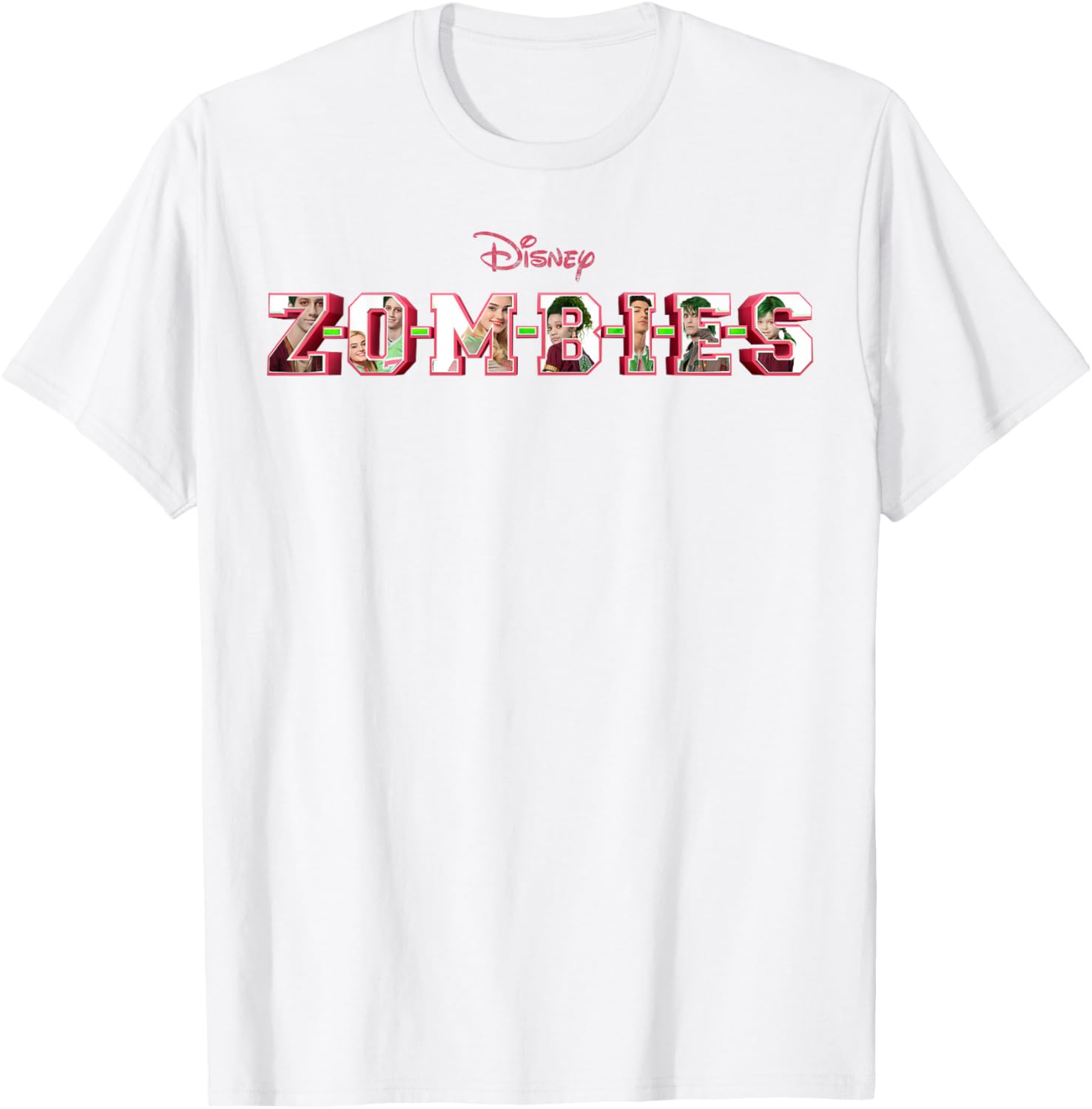 Zombies Movie Logo Character Fill T-Shirt for Fans and Collectors - 5