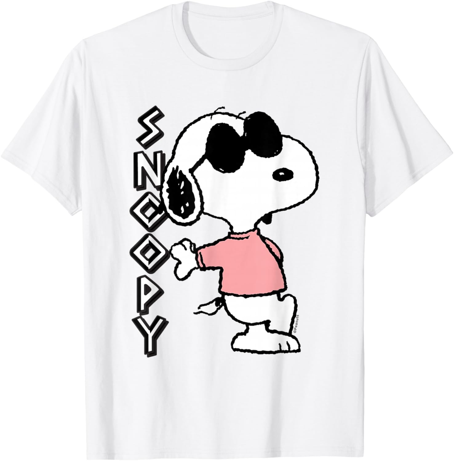 Snoopy Joe Cool T-Shirt for Peanuts Fans - Stylish and Fun Apparel - 1