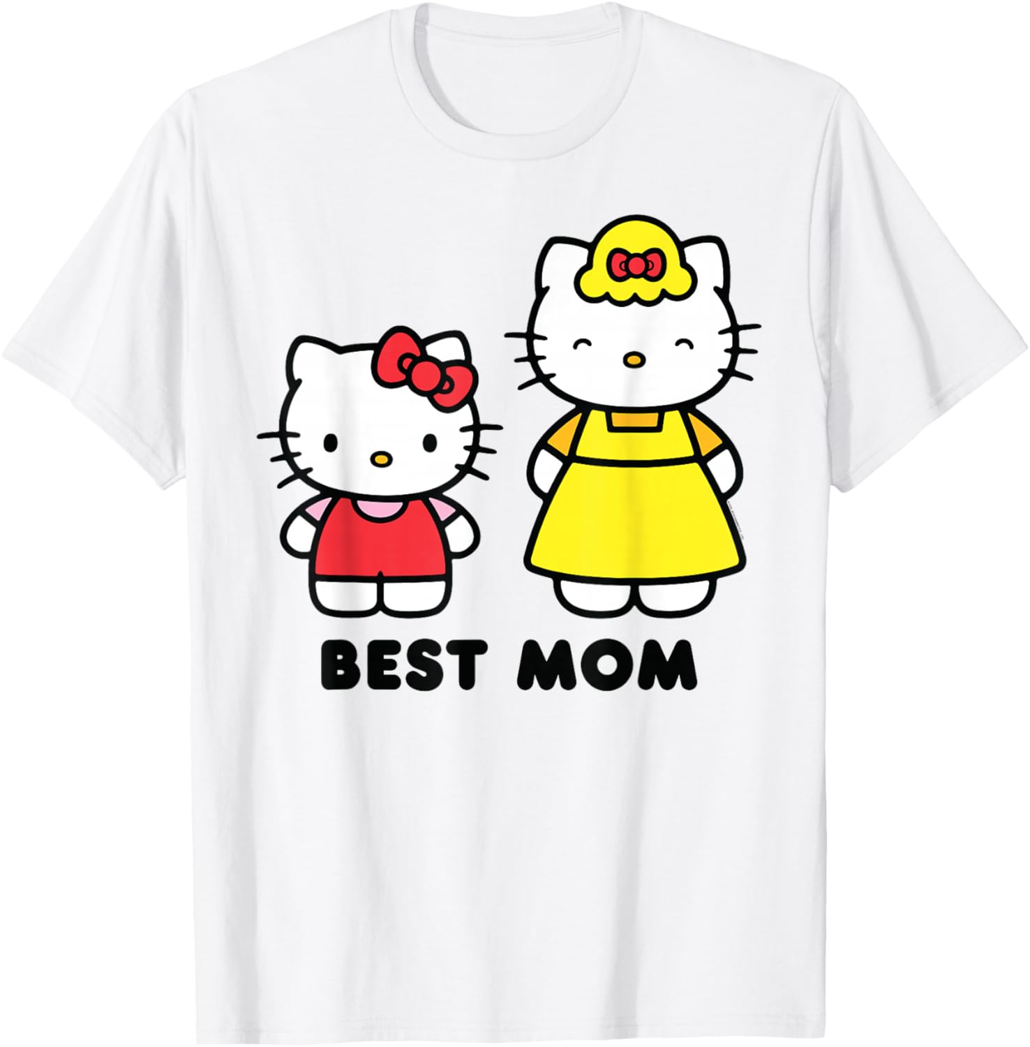 Hello Kitty Best Mom Mother's Day T-Shirt for Loving Moms and Gifts - 17