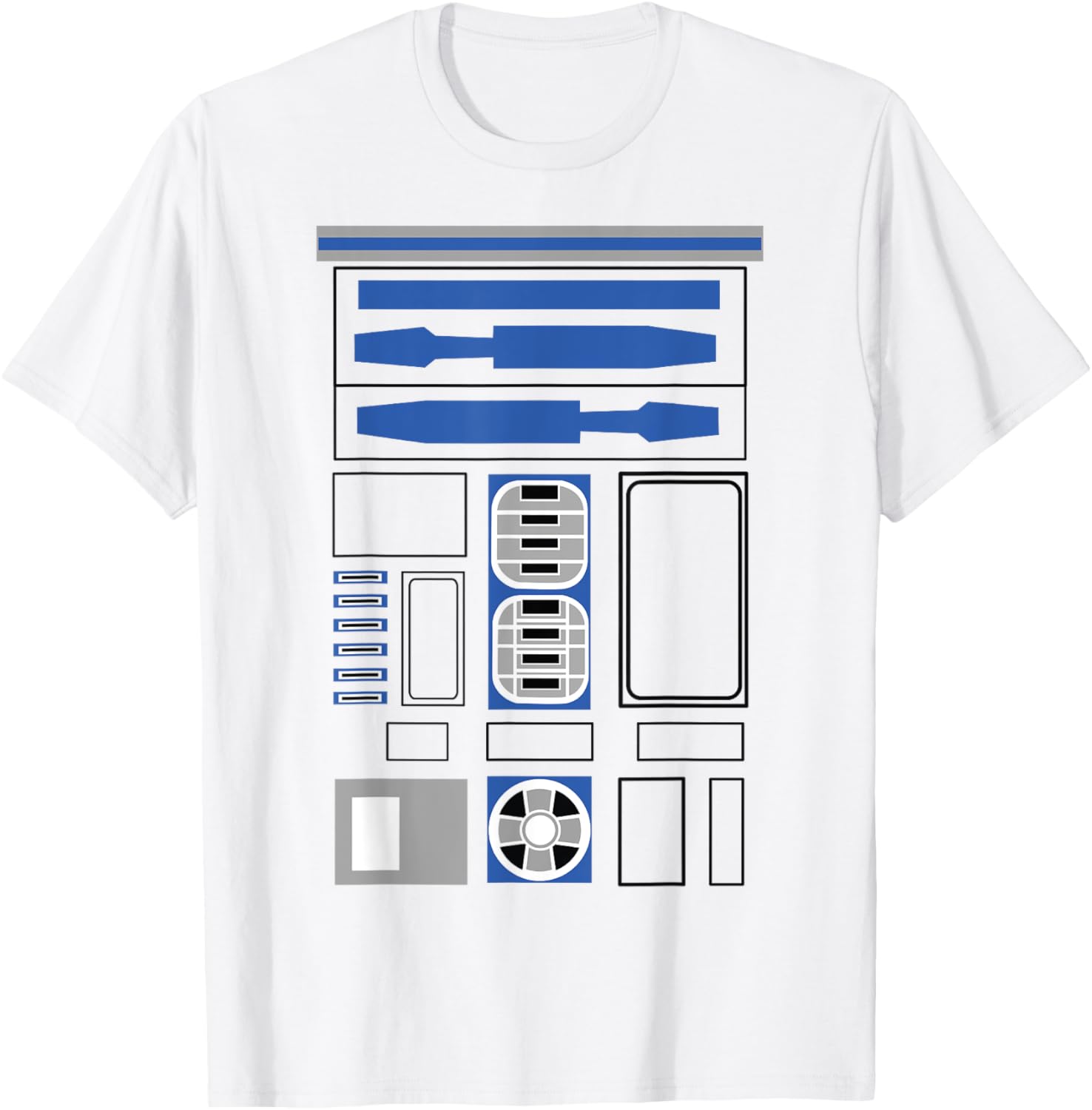 Star Wars R2-D2 Halloween Costume T-Shirt for Disney Fans - 1