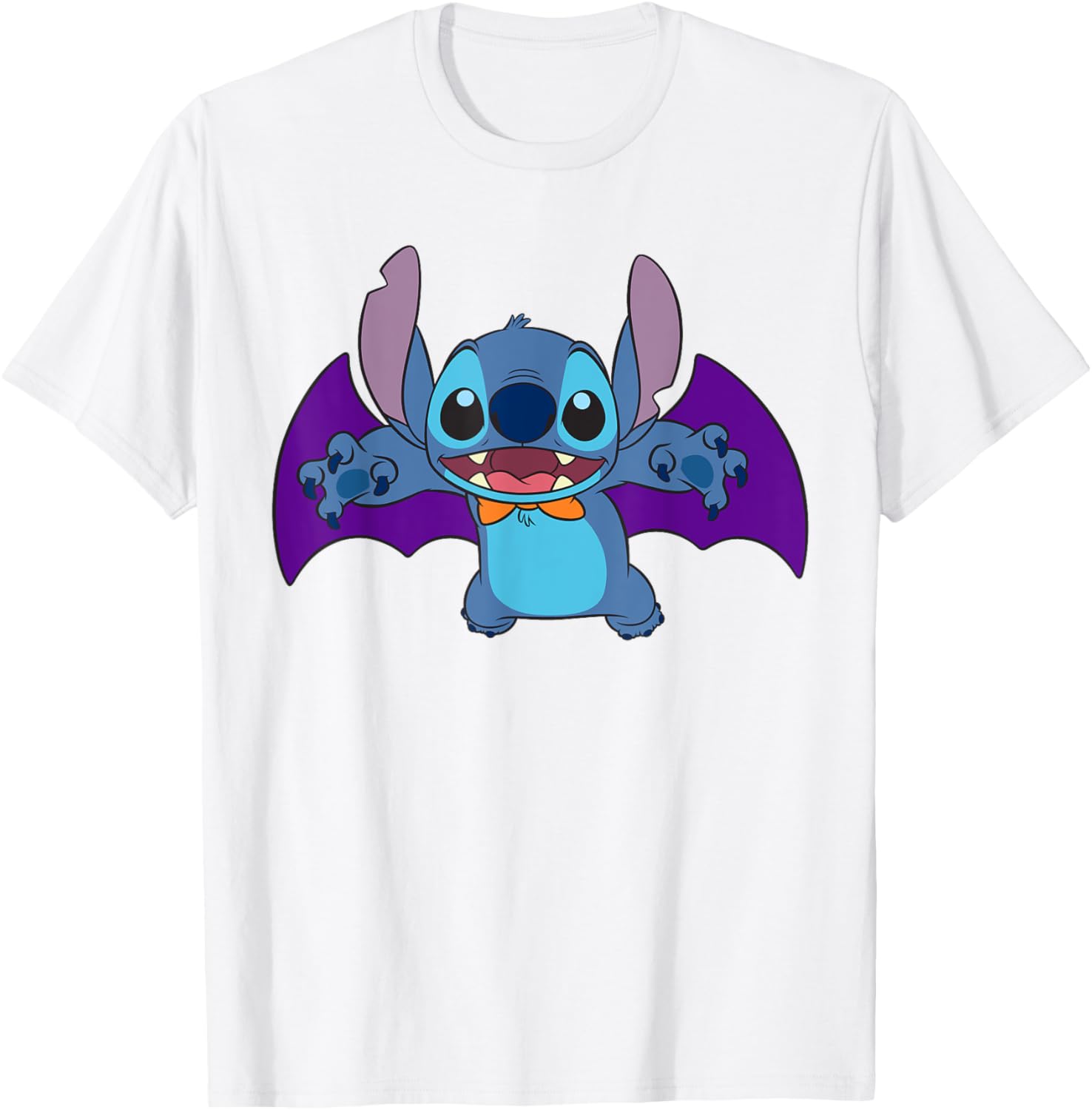 Disney Stitch Halloween Bat Costume T-Shirt for Fun Spooky Celebrations - 9