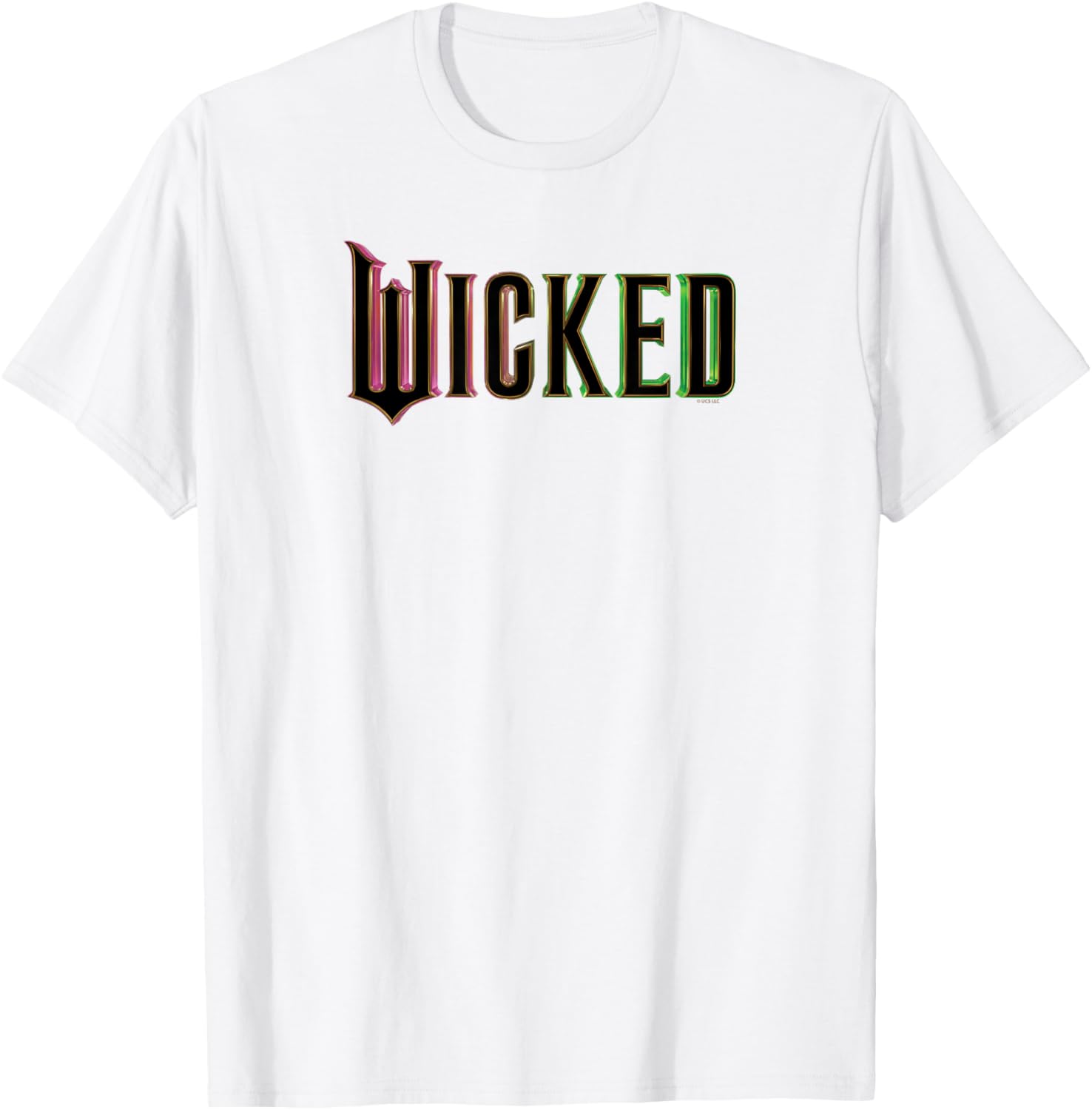 Wicked Pink and Green Logo T-Shirt for Trendy Fashion Lovers - 8