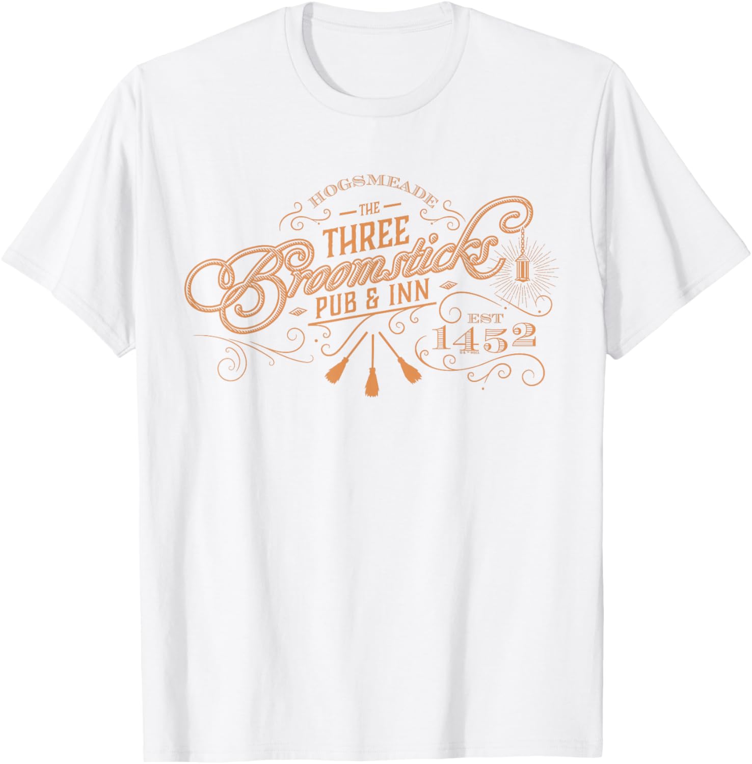 Harry Potter Three Broomsticks Black T-Shirt for Fans - Small Size - 4