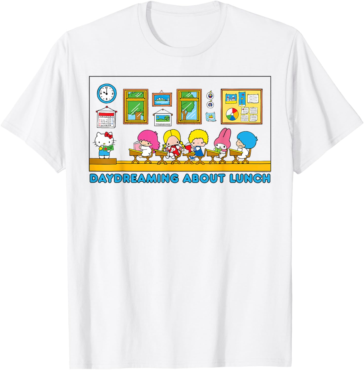 Hello Kitty and Friends Daydreaming Lunch T-Shirt for Fun Outfits - 3