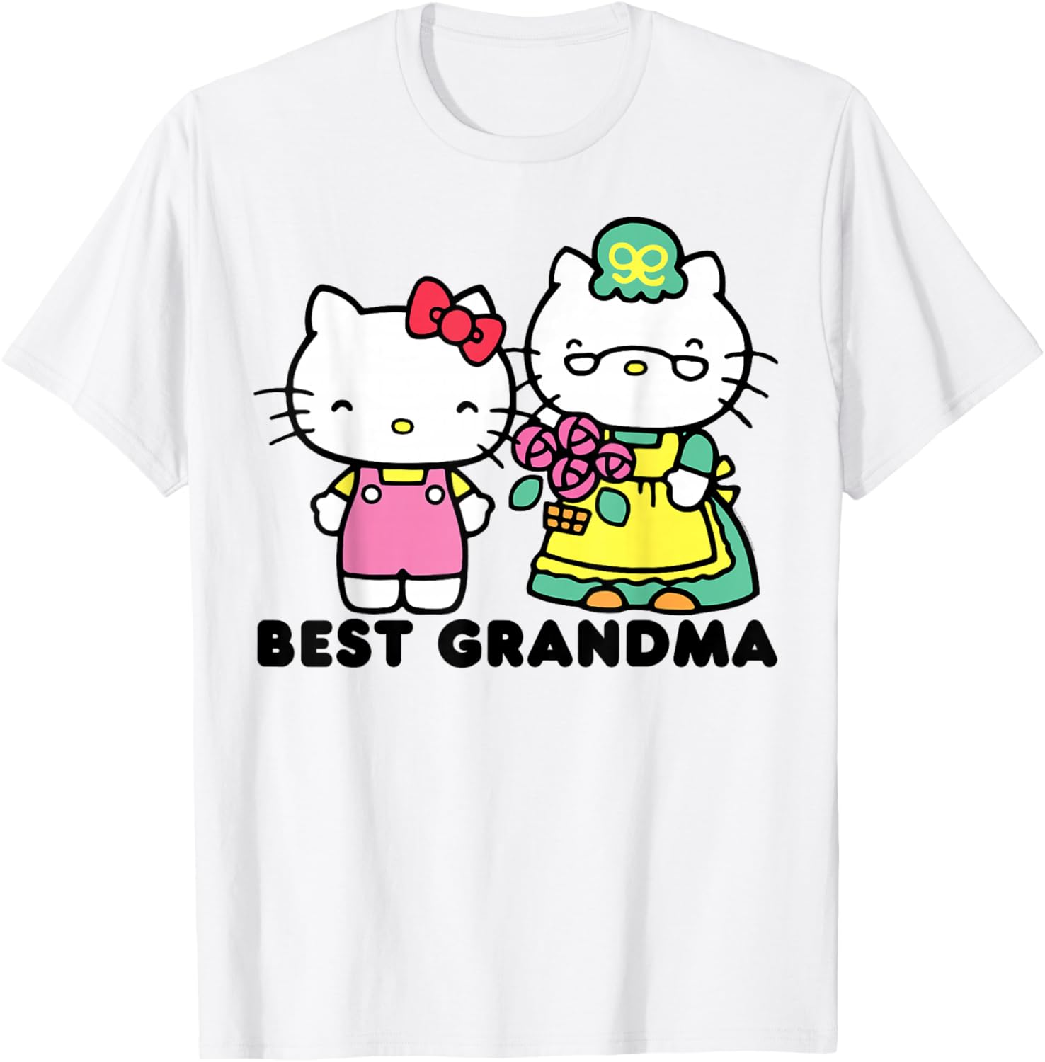 Hello Kitty Best Grandma T-Shirt Cute Gift for Grandmothers - 2