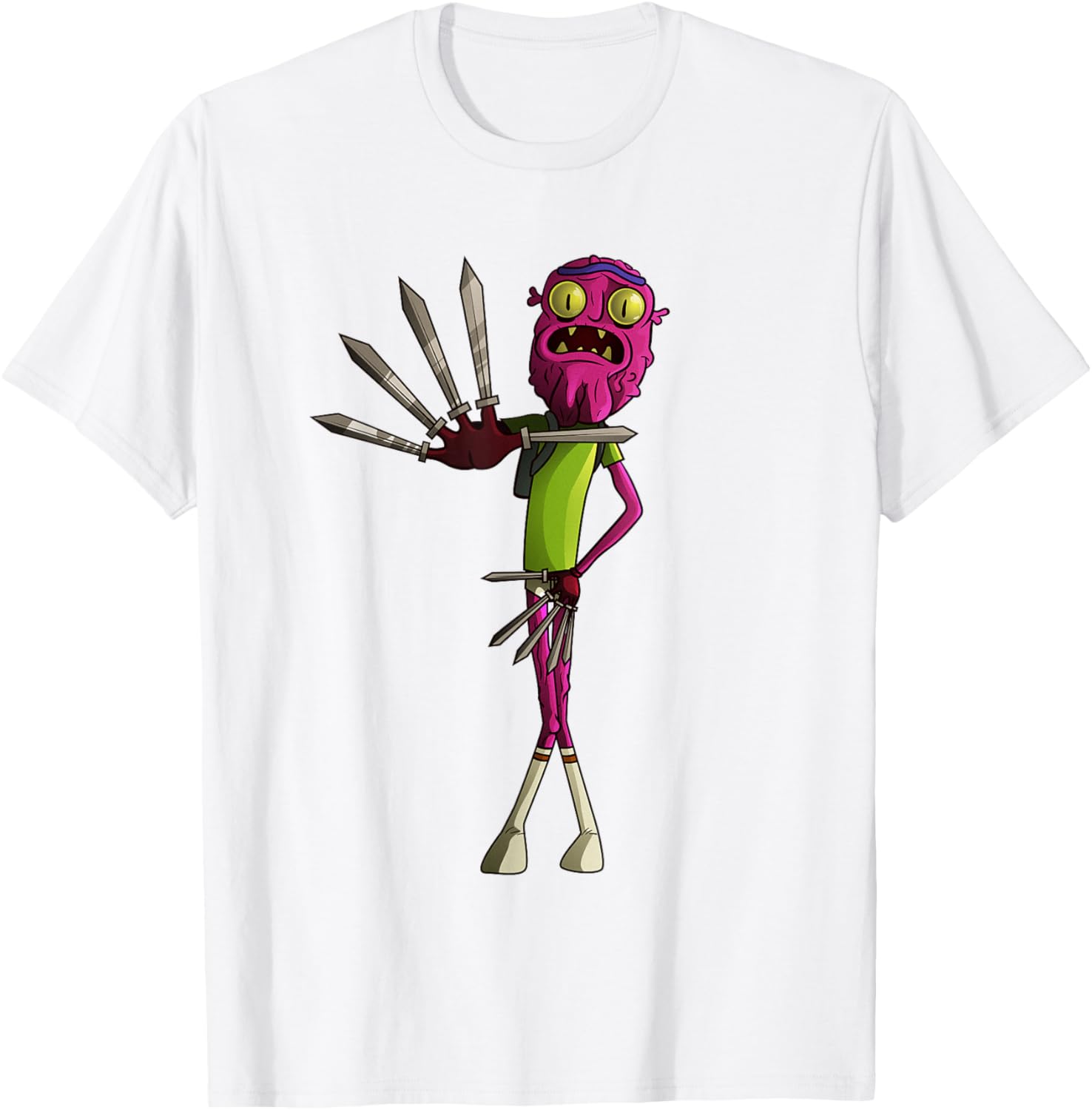 Mademark x Rick and Morty Scary Terry T-Shirt for Fun Fans - 11